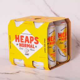 Heaps Normal Half Day Hazy, 4-pack