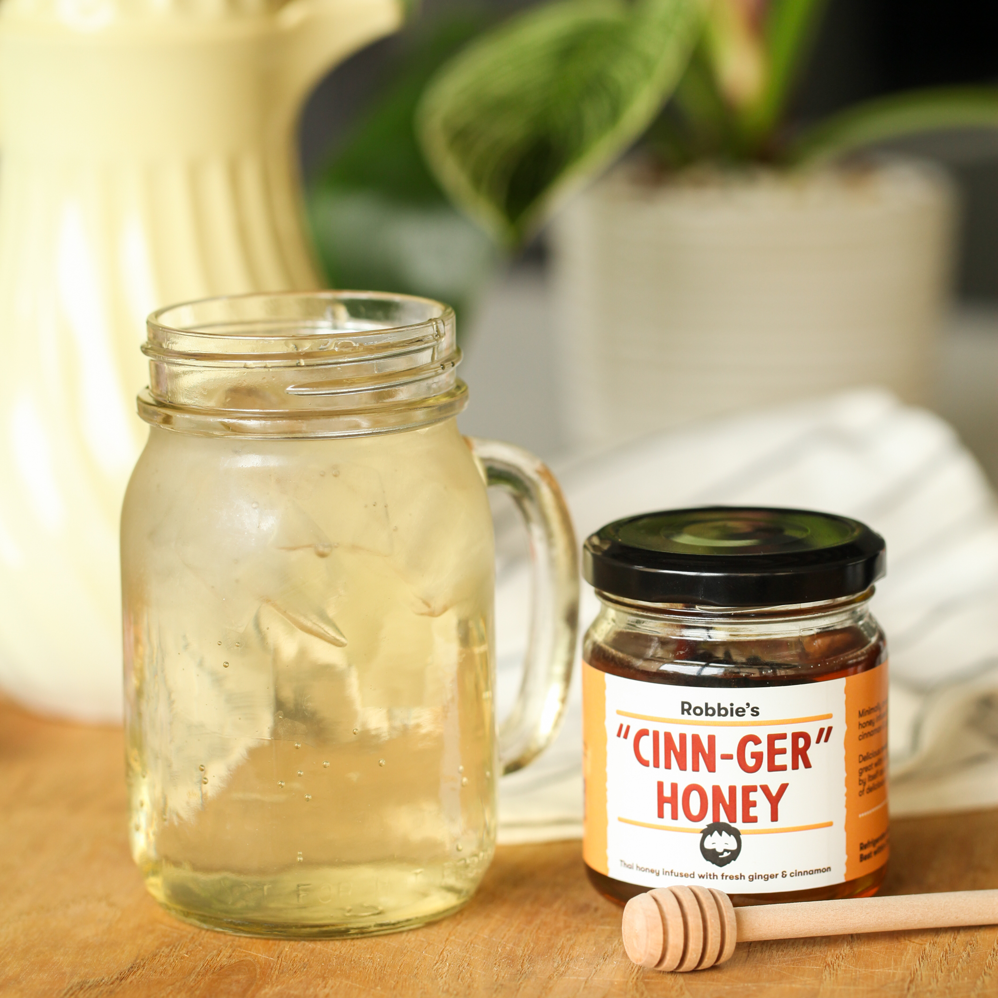 Robbie's Cinnamon Ginger Infused Honey