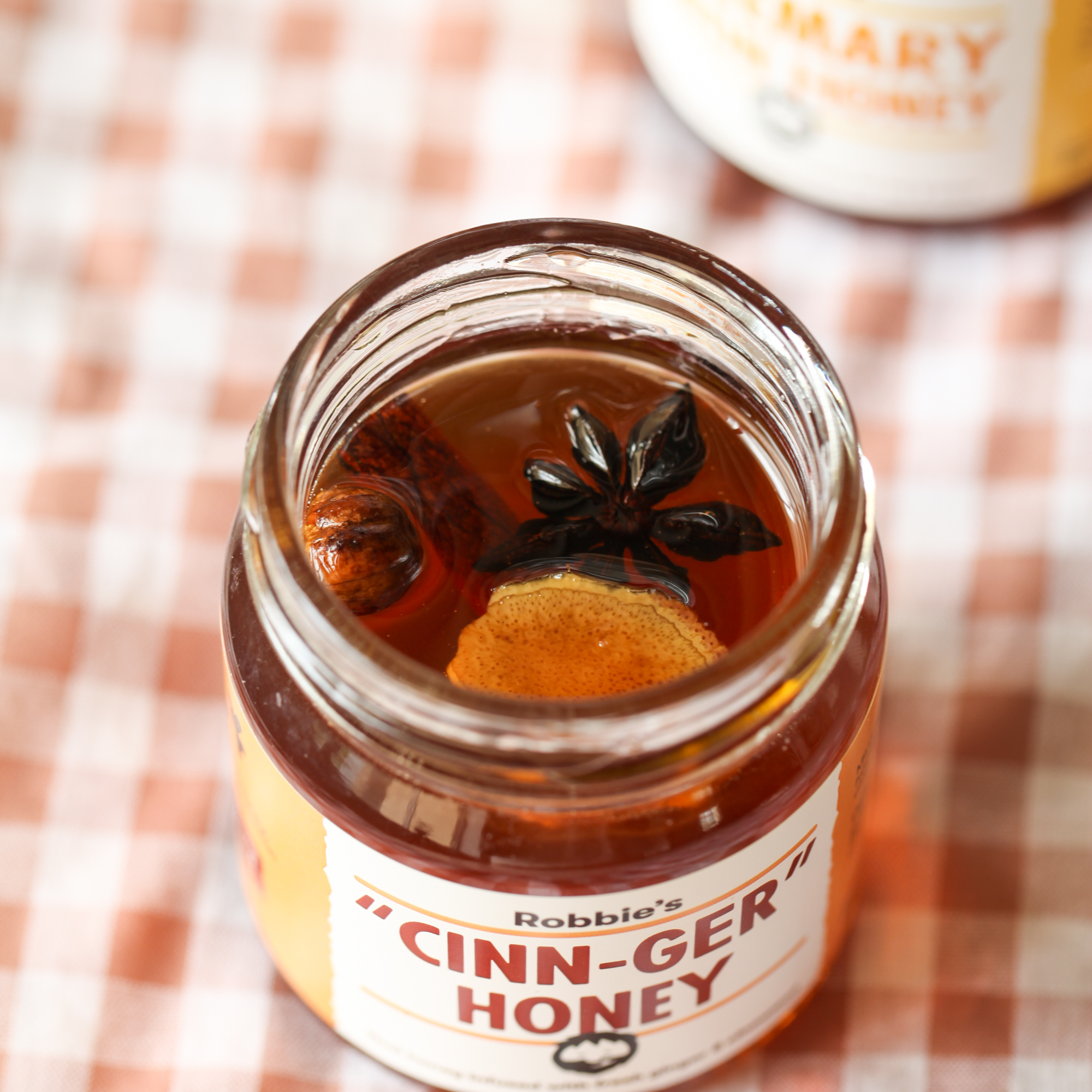Robbie's Cinnamon Ginger Infused Honey