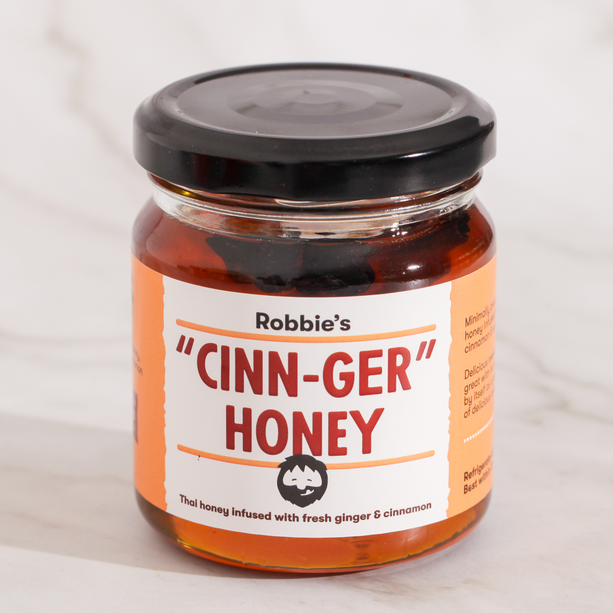 Robbie's Cinnamon Ginger Infused Honey