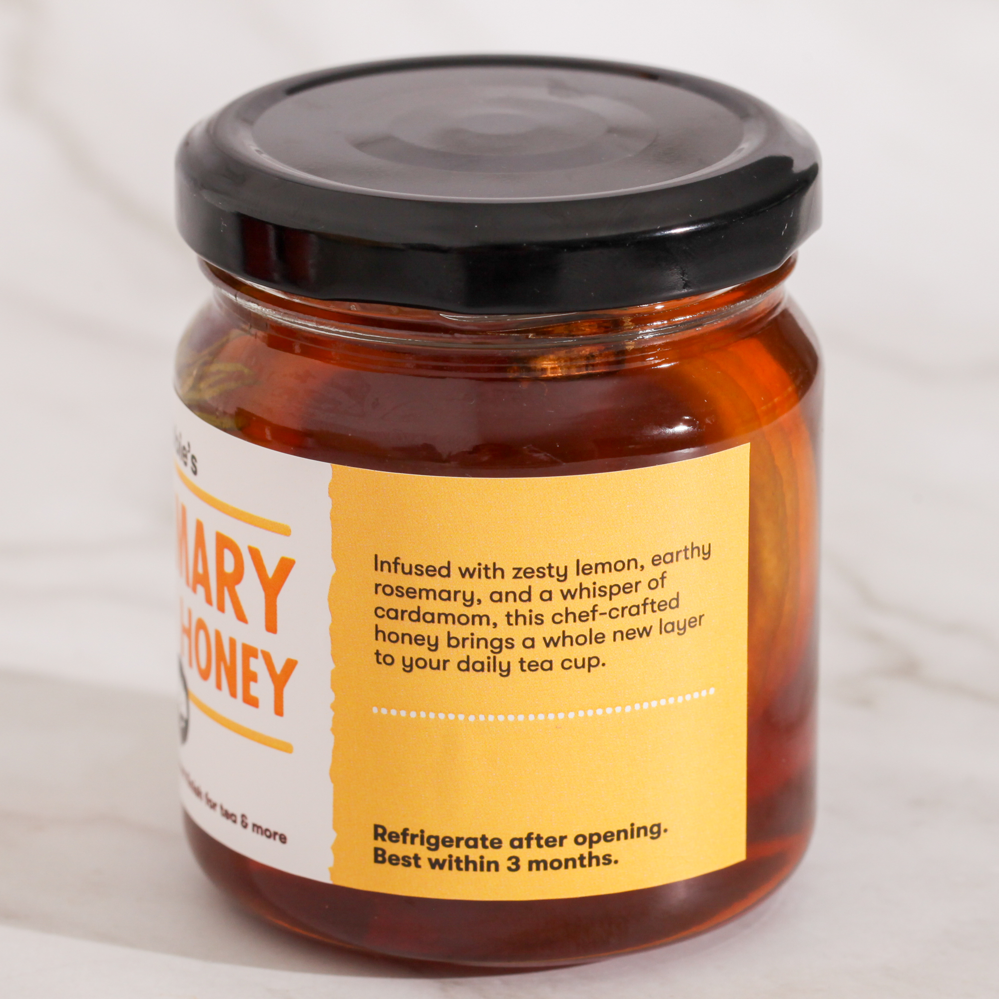 Robbie's Rosemary Lemon Infused Honey