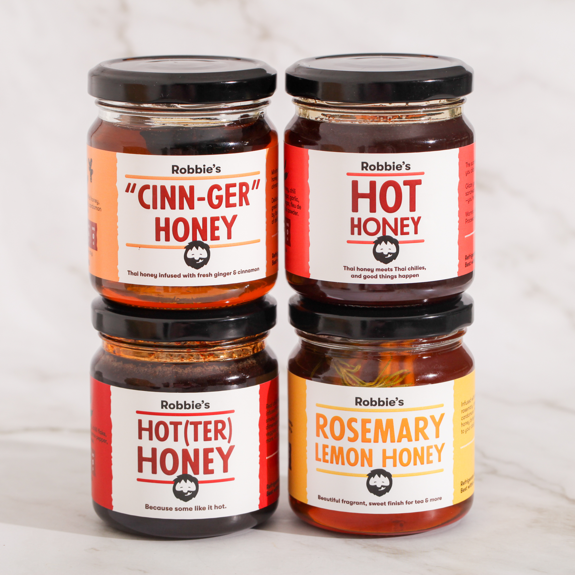 Robbie's Cinnamon Ginger Infused Honey