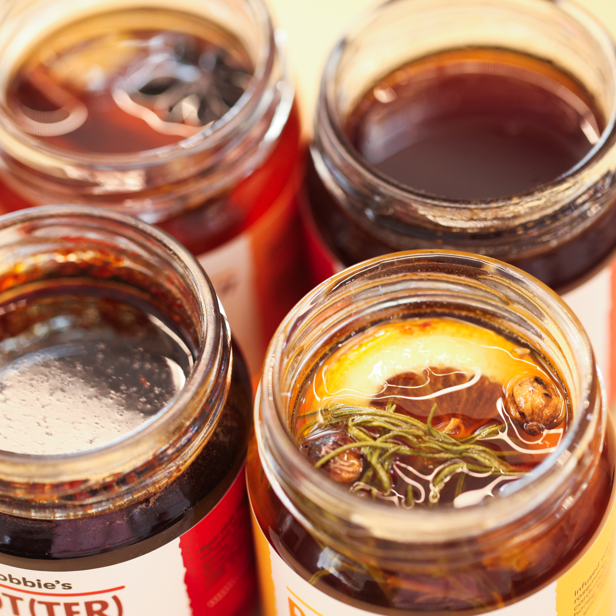 Robbie's Rosemary Lemon Infused Honey