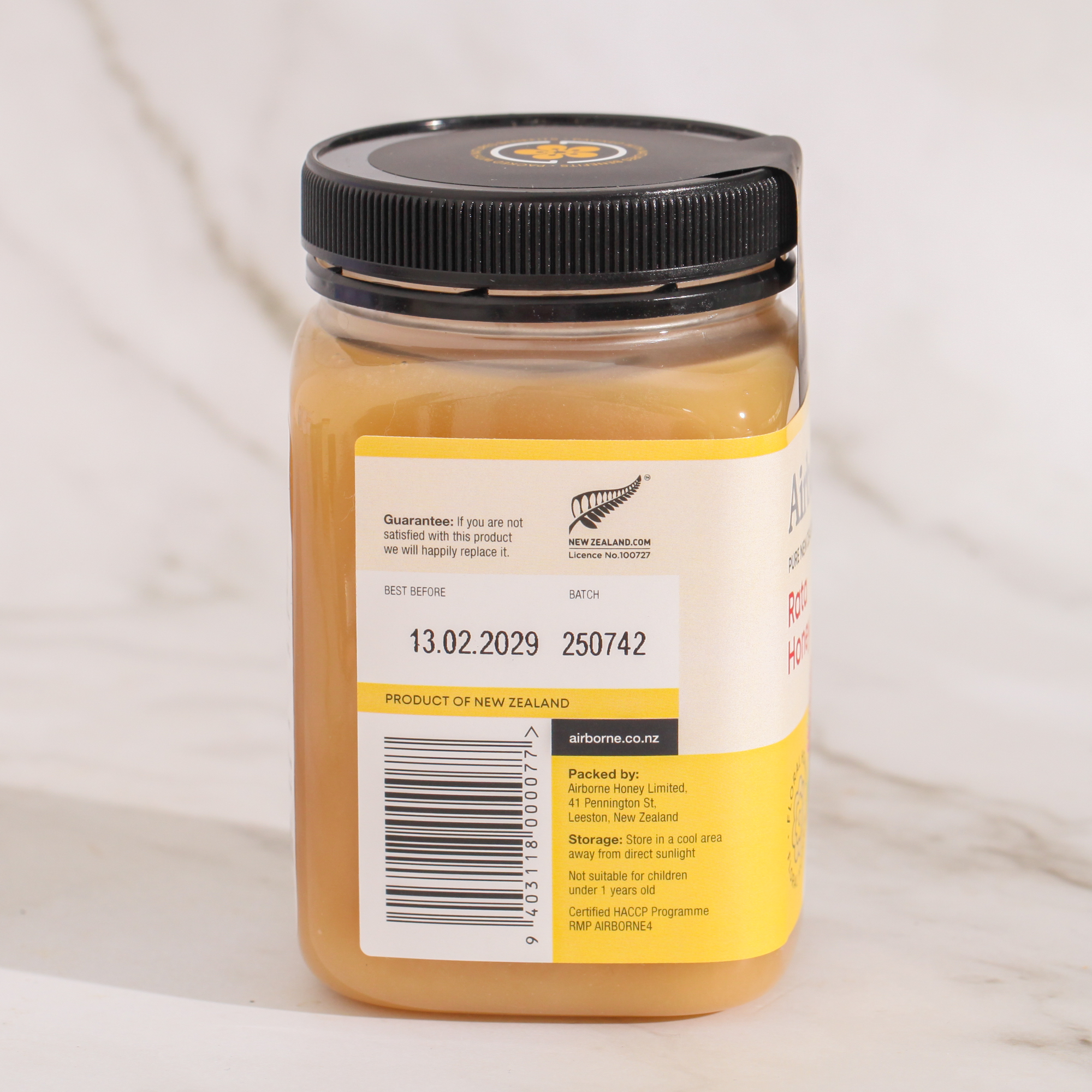 Airborne Rata Honey Creamed