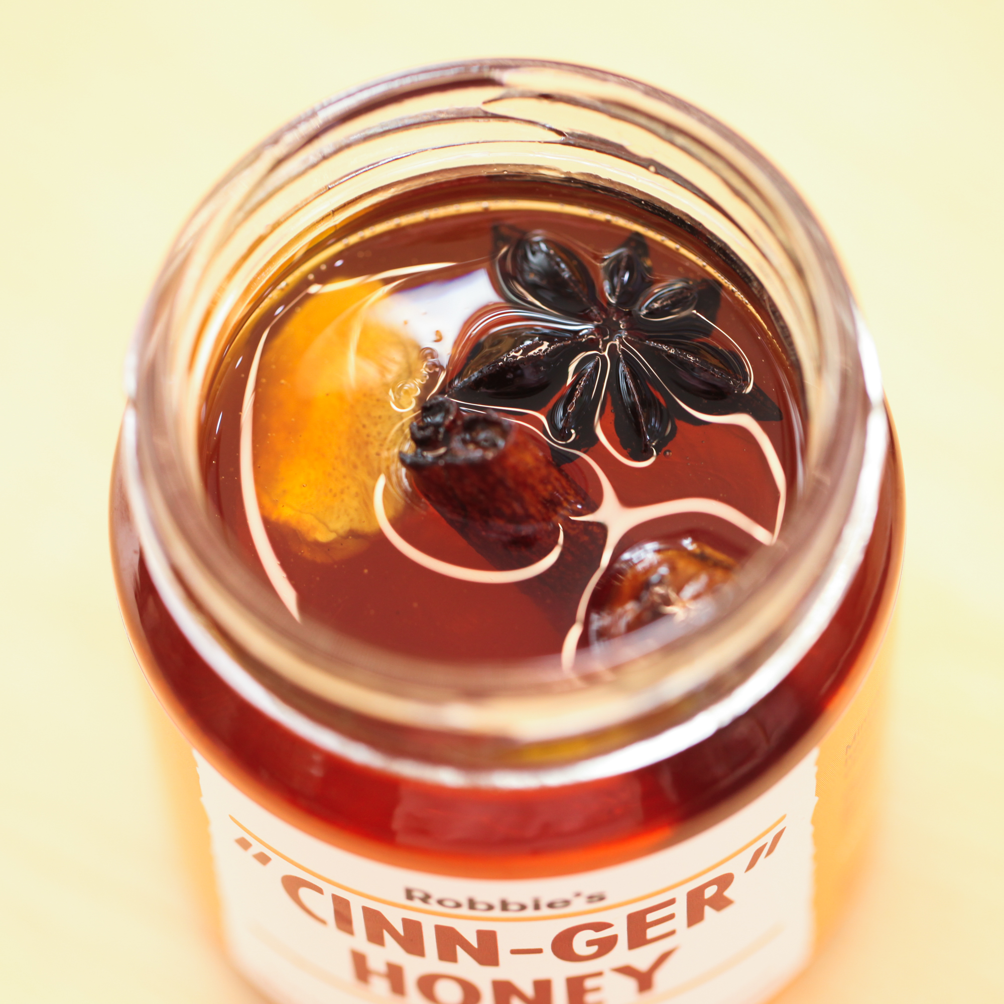 Robbie's Cinnamon Ginger Infused Honey