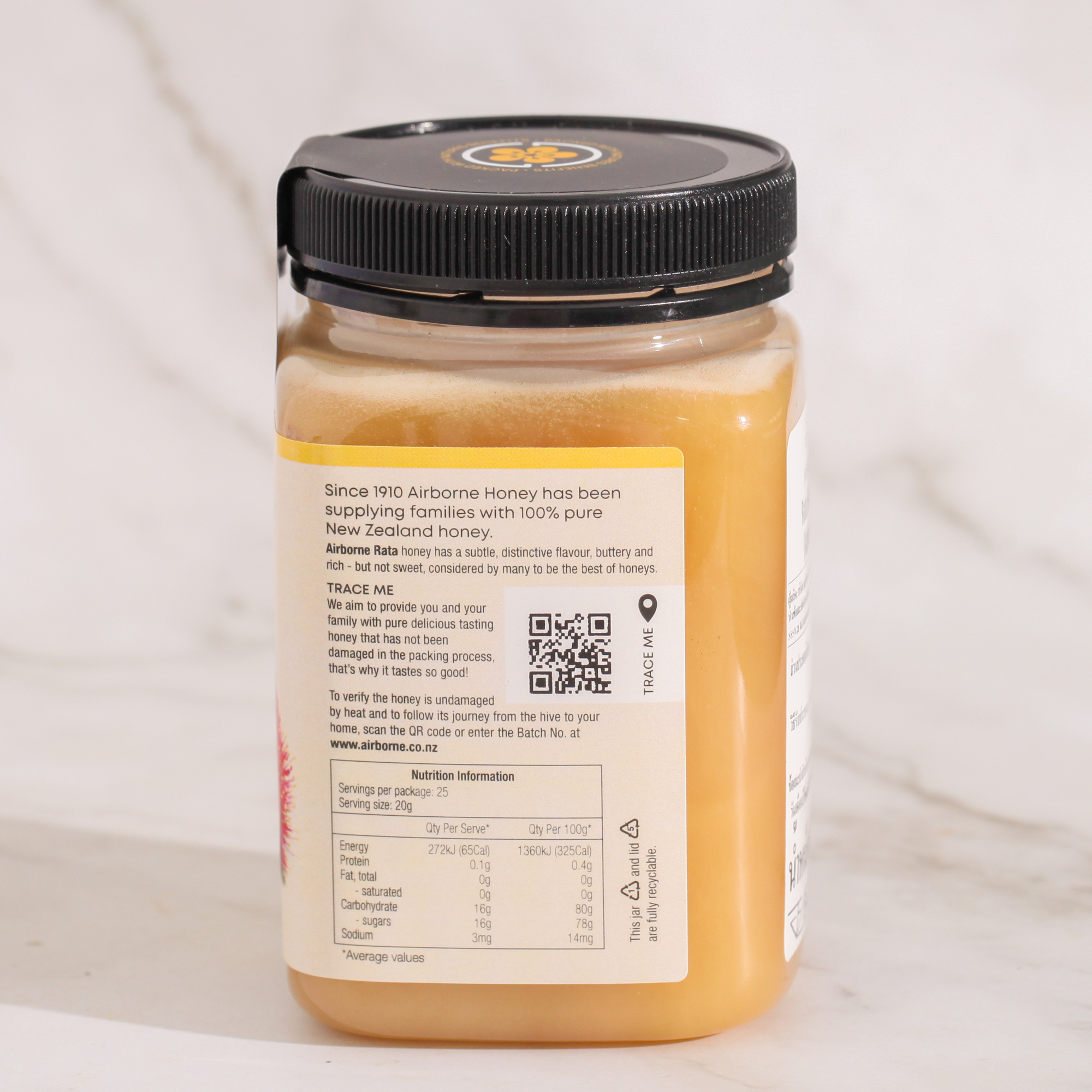 Airborne Rata Honey Creamed