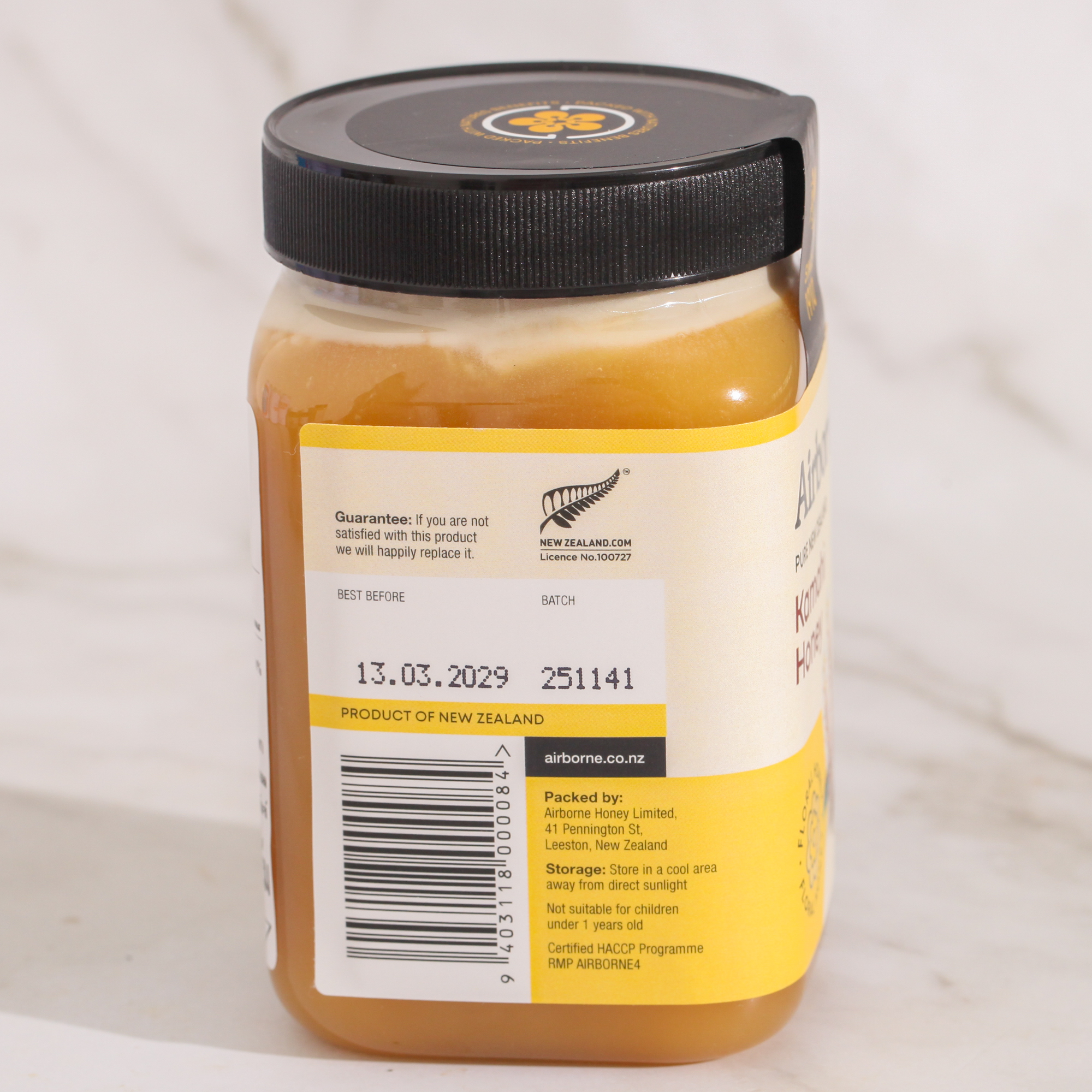 Airborne Kamahi Honey Creamed