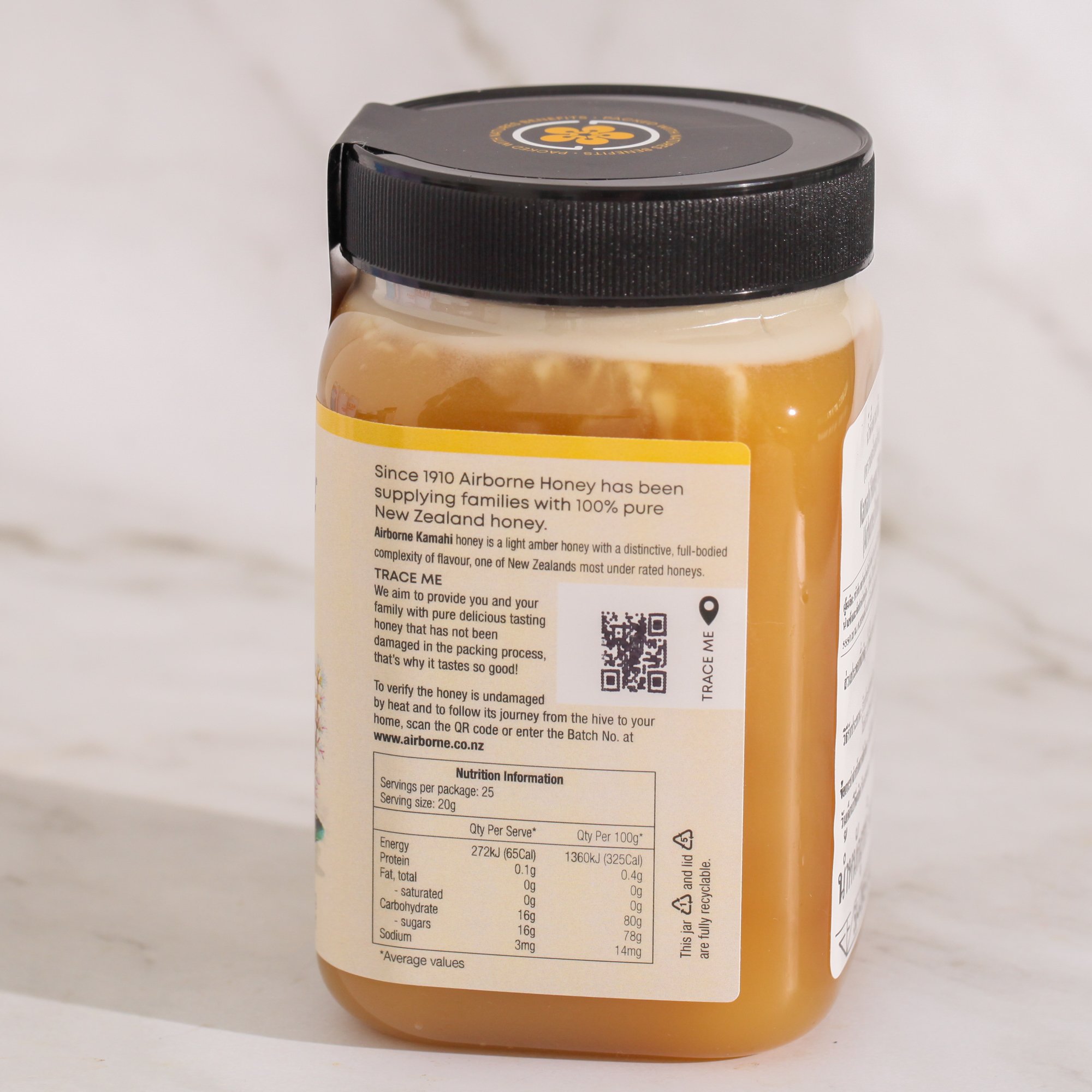 Airborne Kamahi Honey Creamed