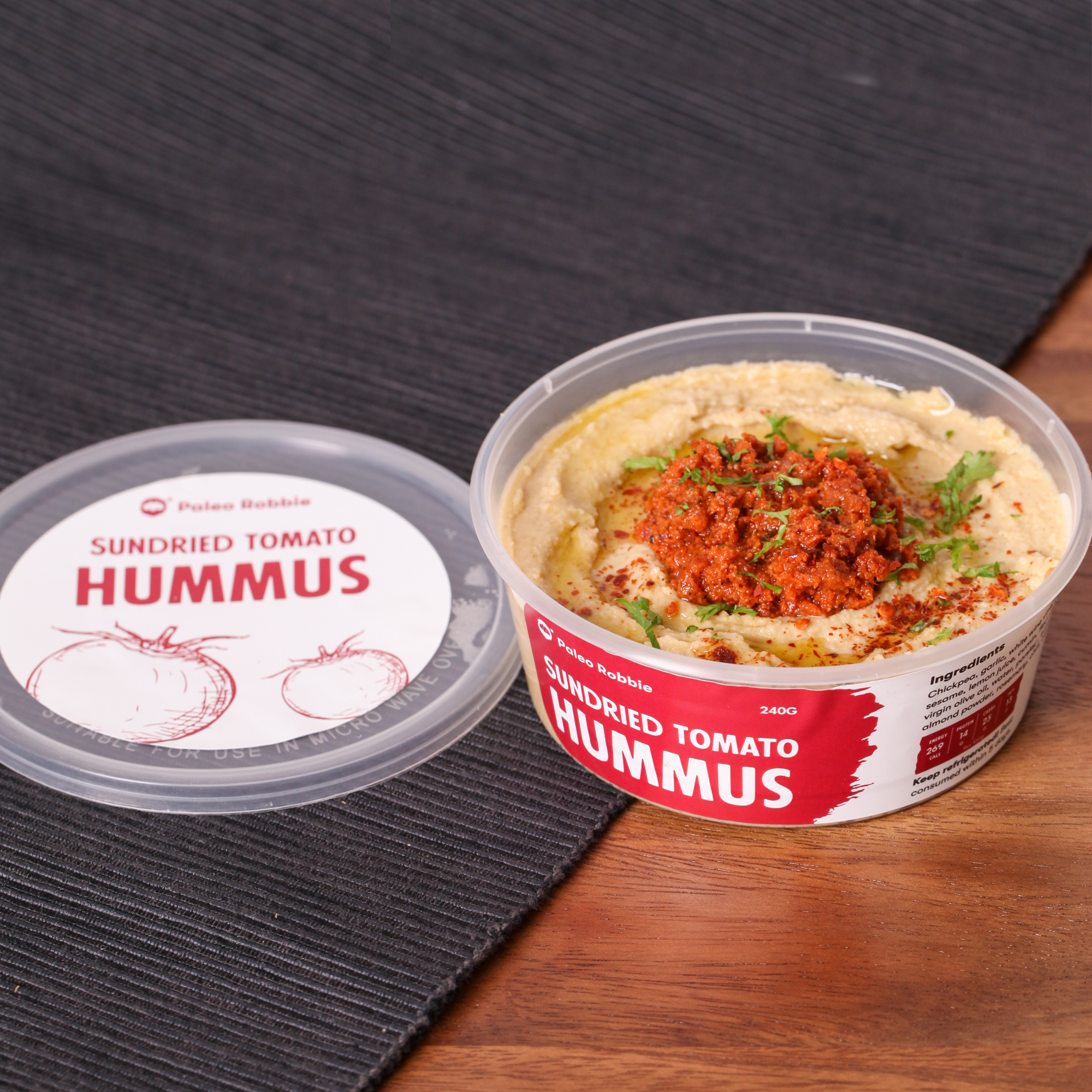 Sundried Tomato Hummus