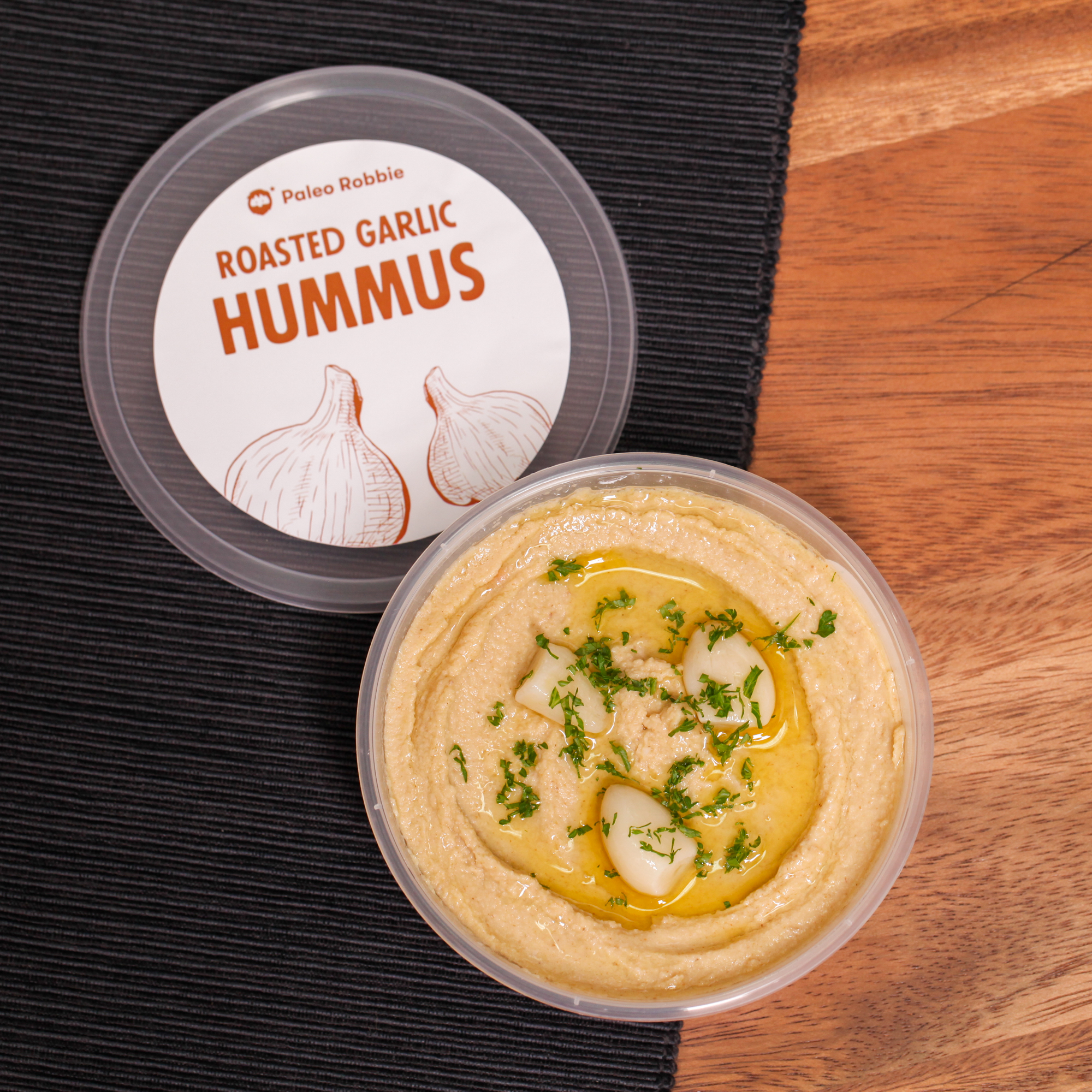 Roasted Garlic Hummus