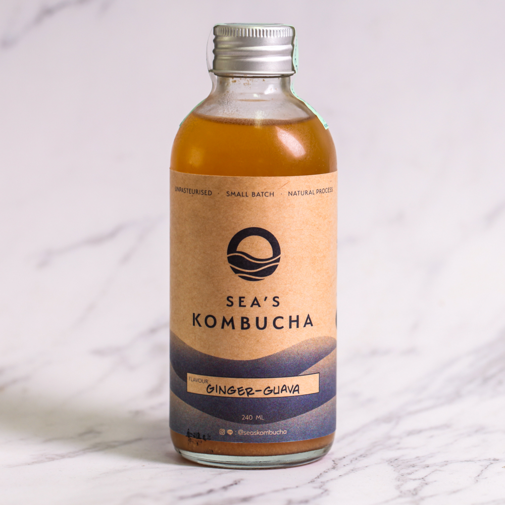 SEA's Kombucha : Ginger Guava