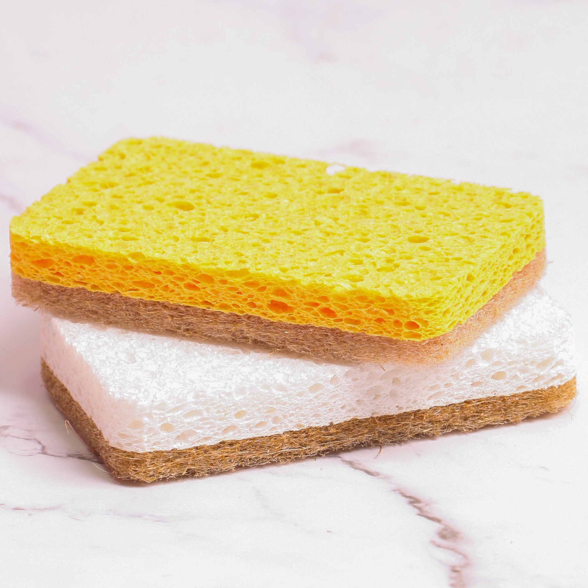 LAGA Natural Sisal Fiber & Wood Pulp Cellulose Dishwash Sponge