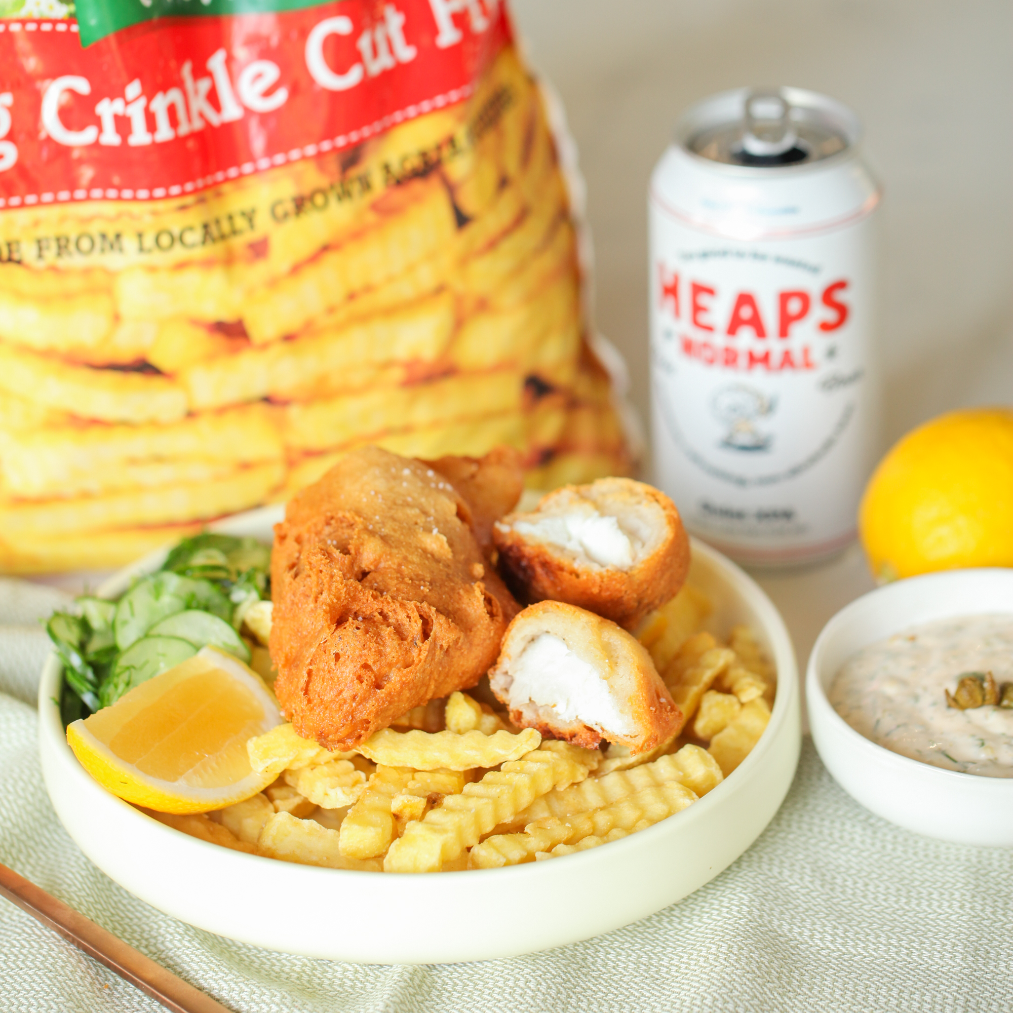 Crinkle Cut Fries - Makikihi Fries