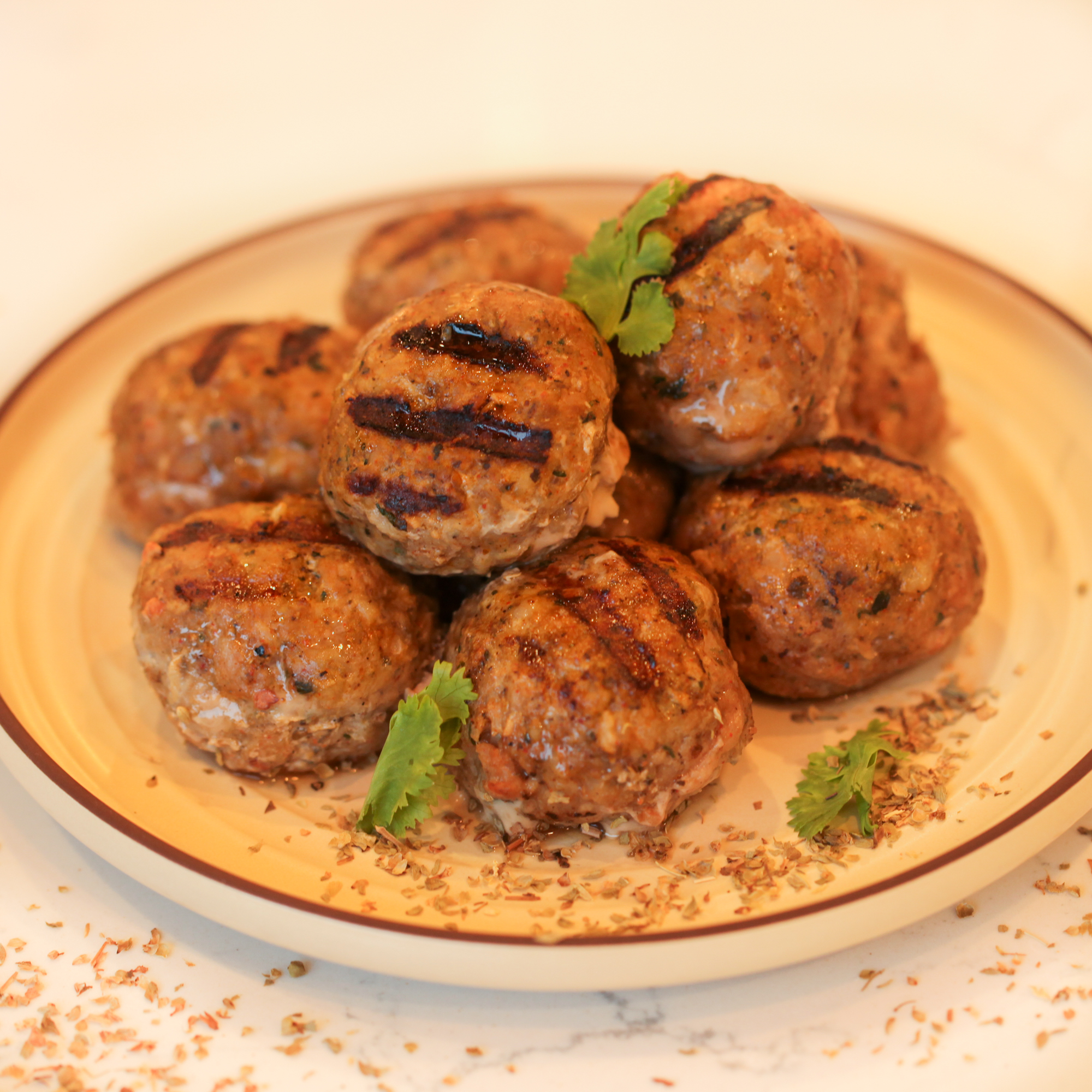 Italian Pork meatballs