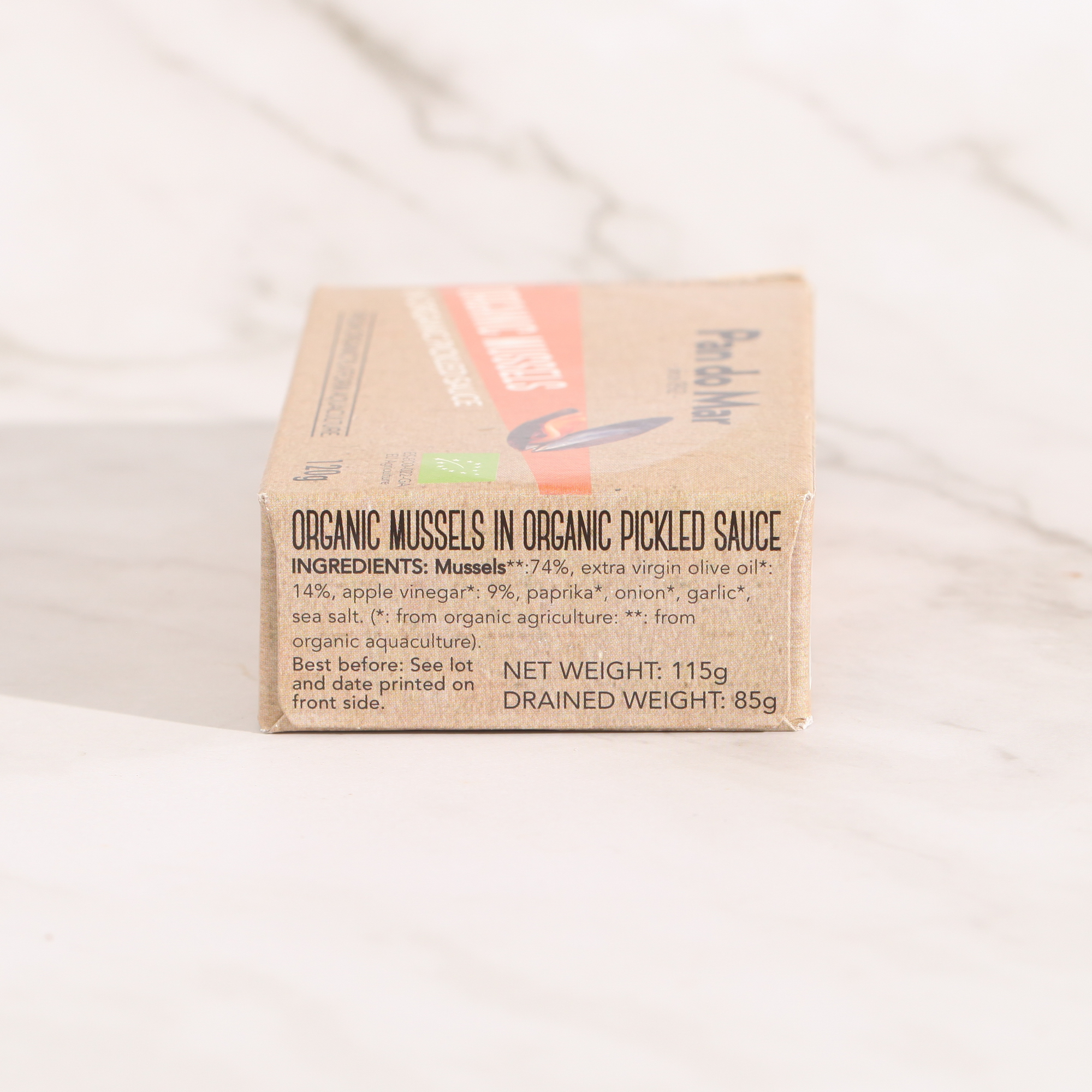 Organic Mussels in Organic Pickled Sauce - Pan do Mar