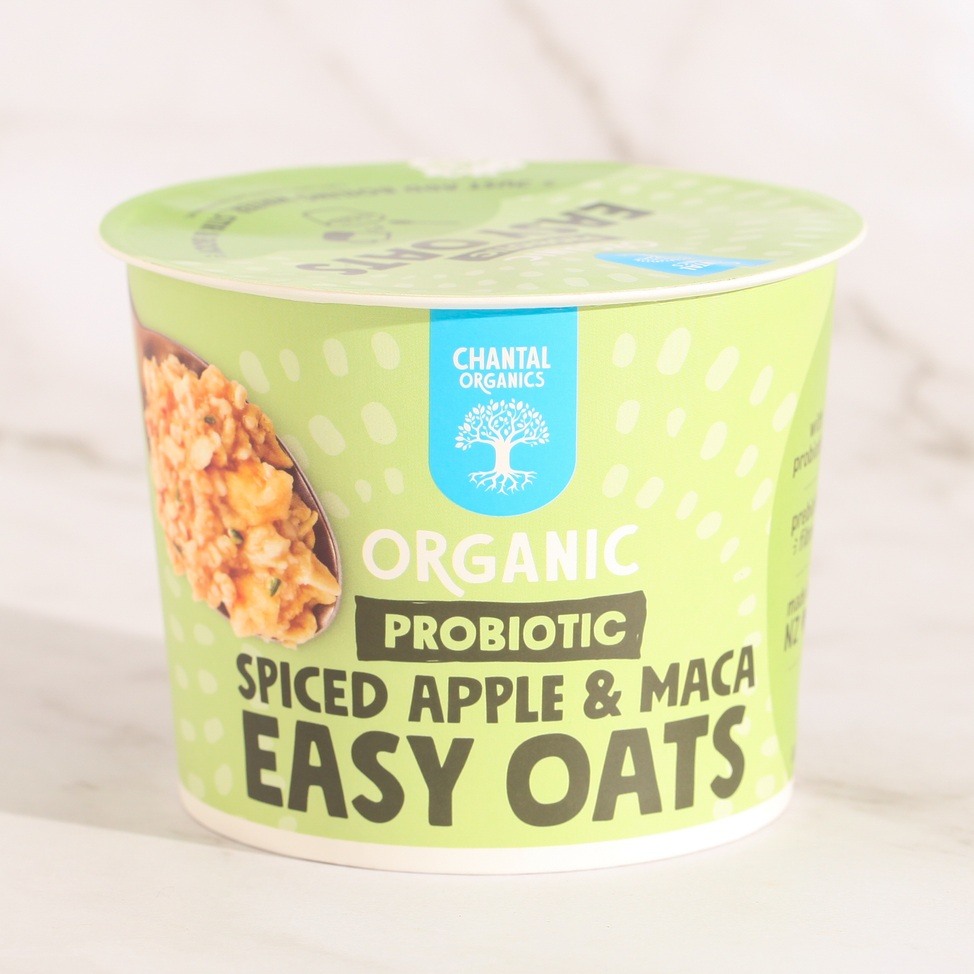 Probiotic Easy Oats Spiced Apple & Maca - Chantal Organics