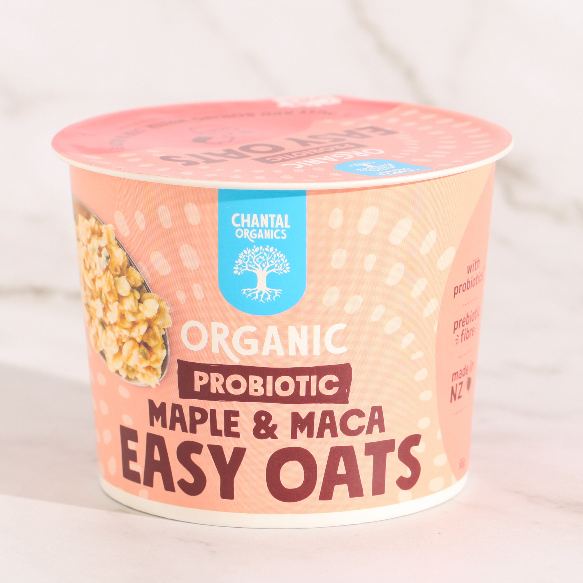 Probiotic Easy Oats Maple & Maca - Chantal Organics