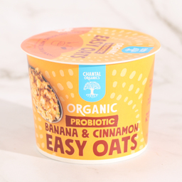 Probiotic Easy Oats Banana & Cinnamon - Chantal Organics