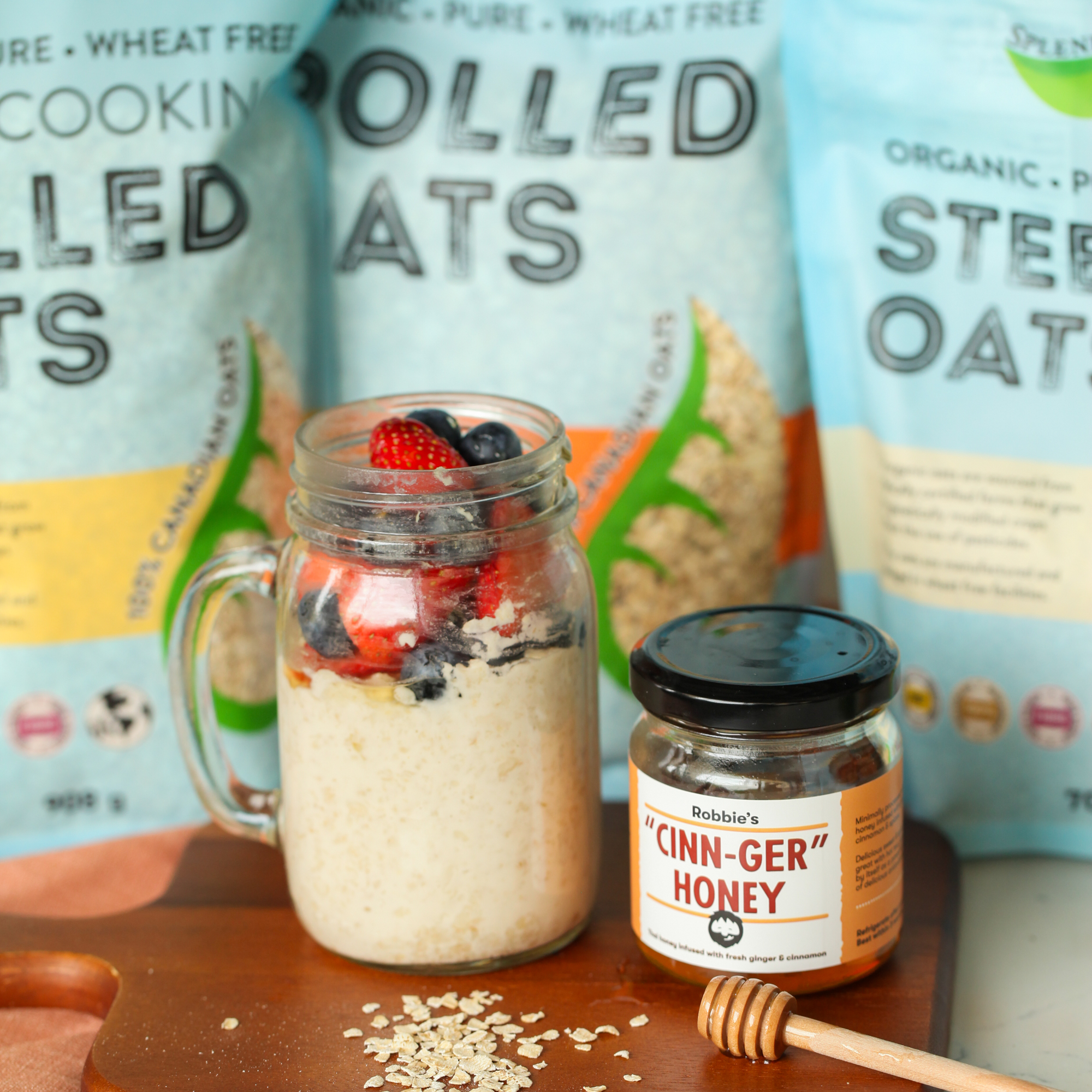 Organic Steel Cut Oats - Splendor Garden