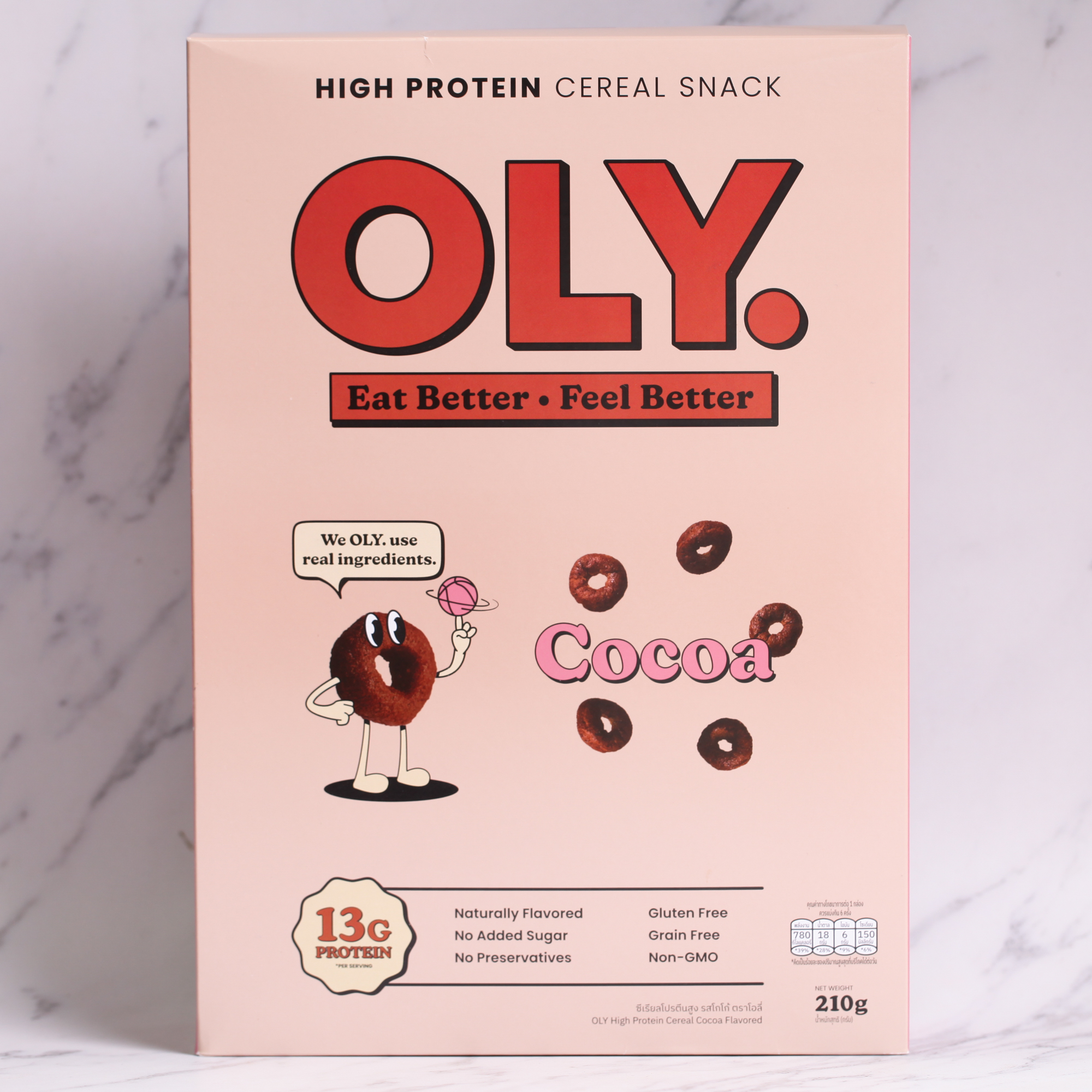 OLY High Protein Cereal - Cocoa