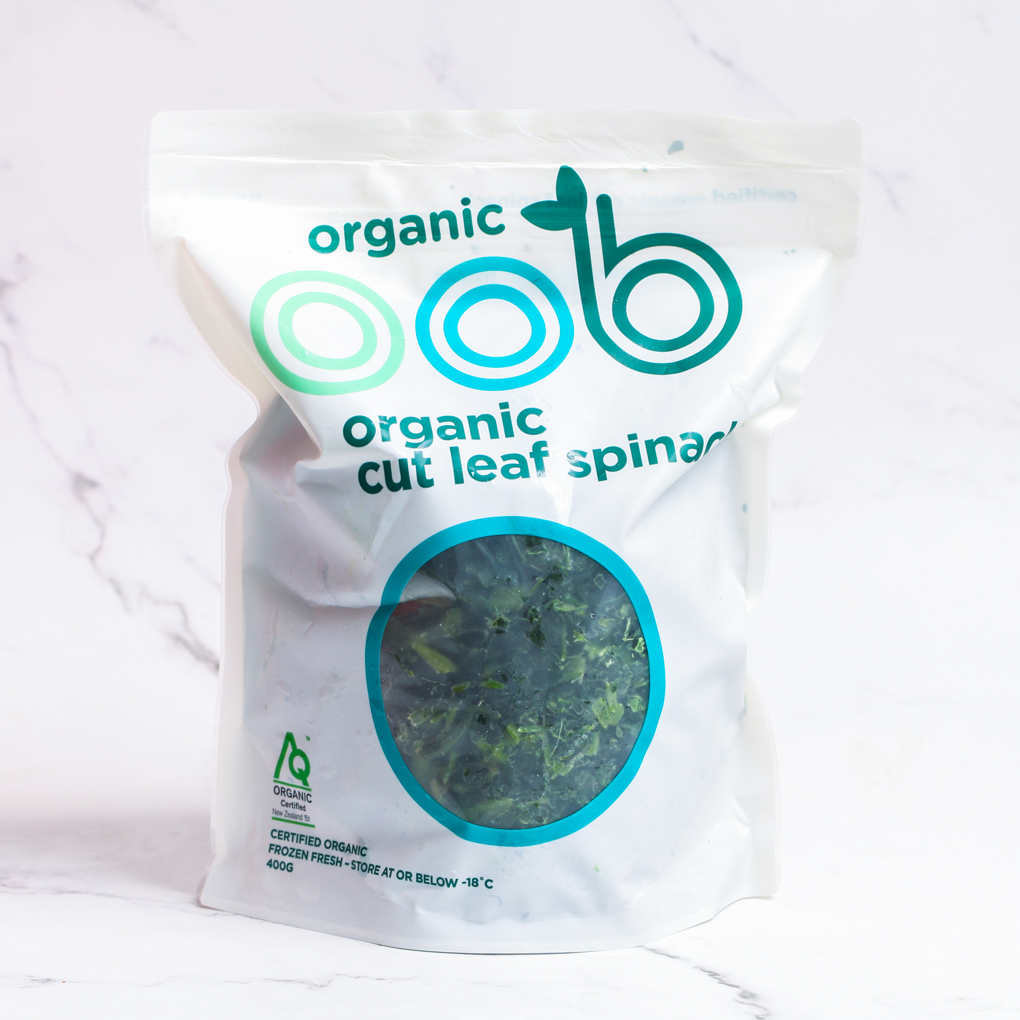 Organic Cut Leaf Spinach - OOB