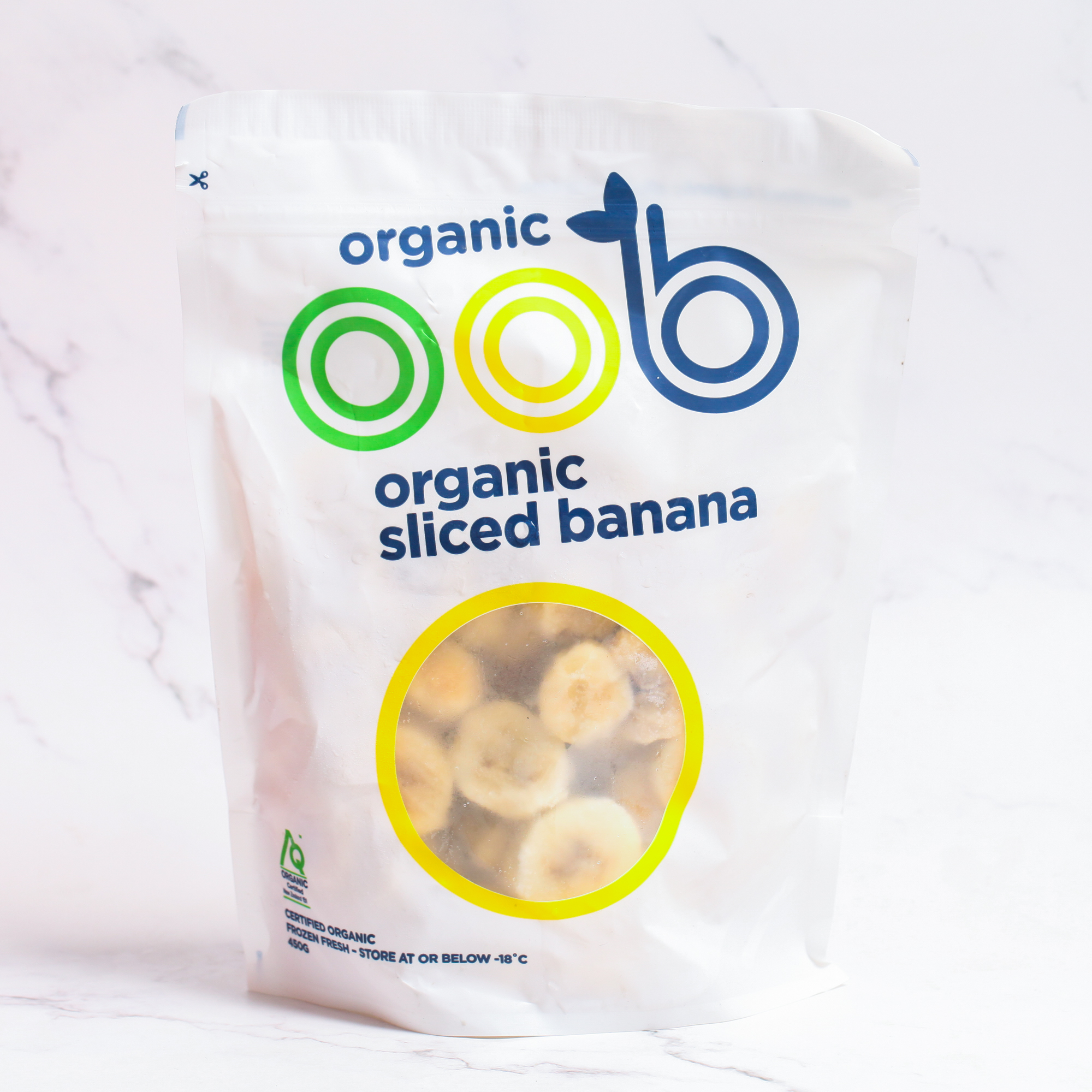 Organic Sliced Banana - OOB