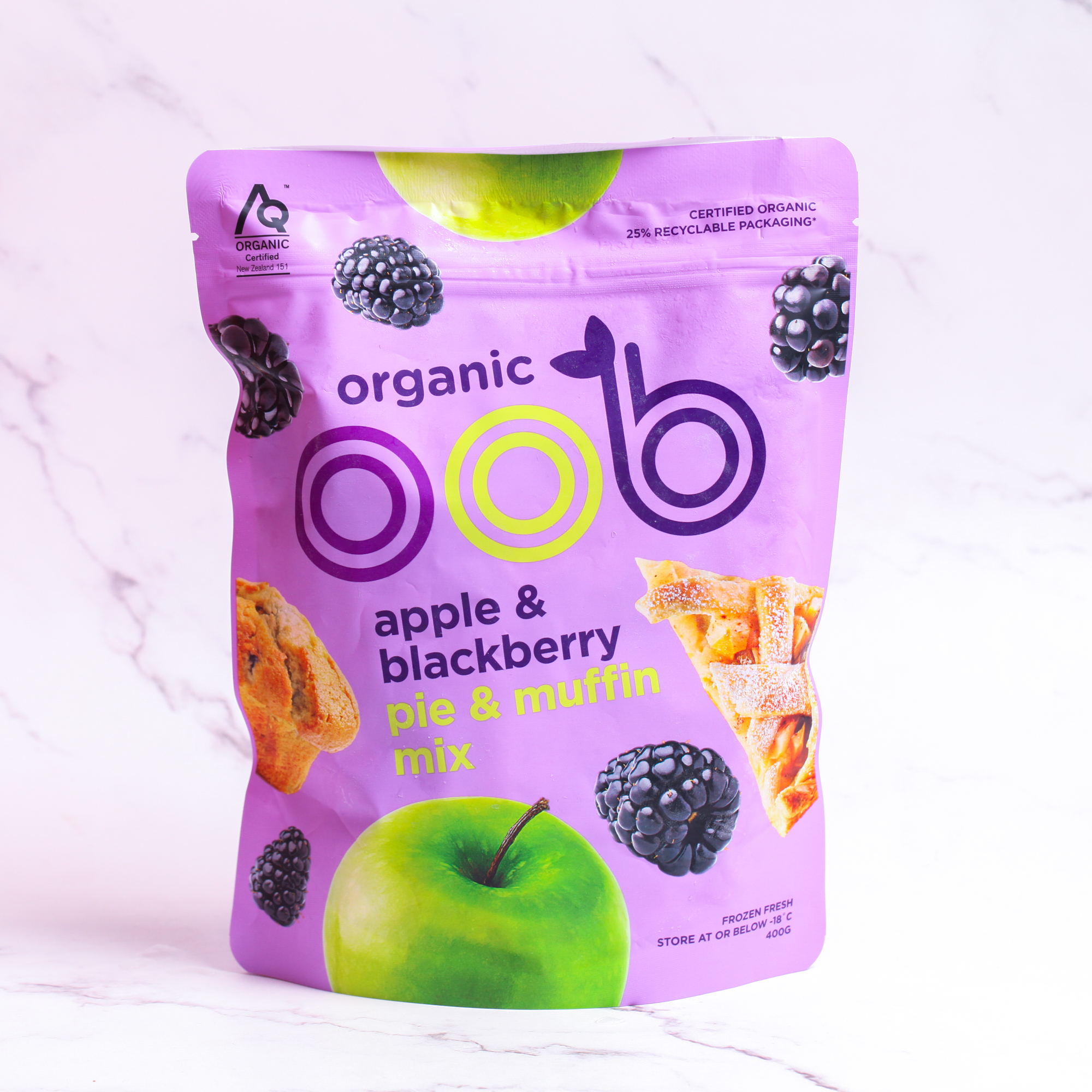 Organic Apple & Blackberry Mix - OOB