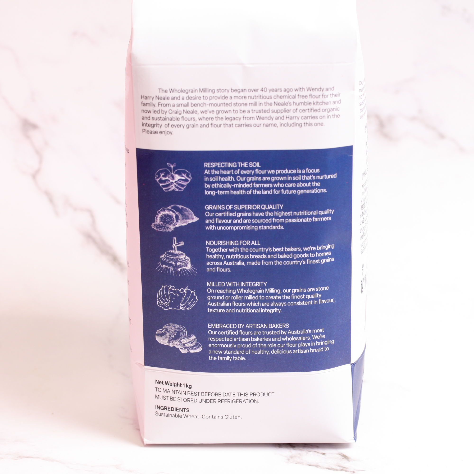 Premium White Bakers Flour - Wholegrain Milling