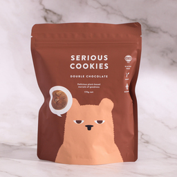 Organic Double Chocolate Cookies - Serious Food Co