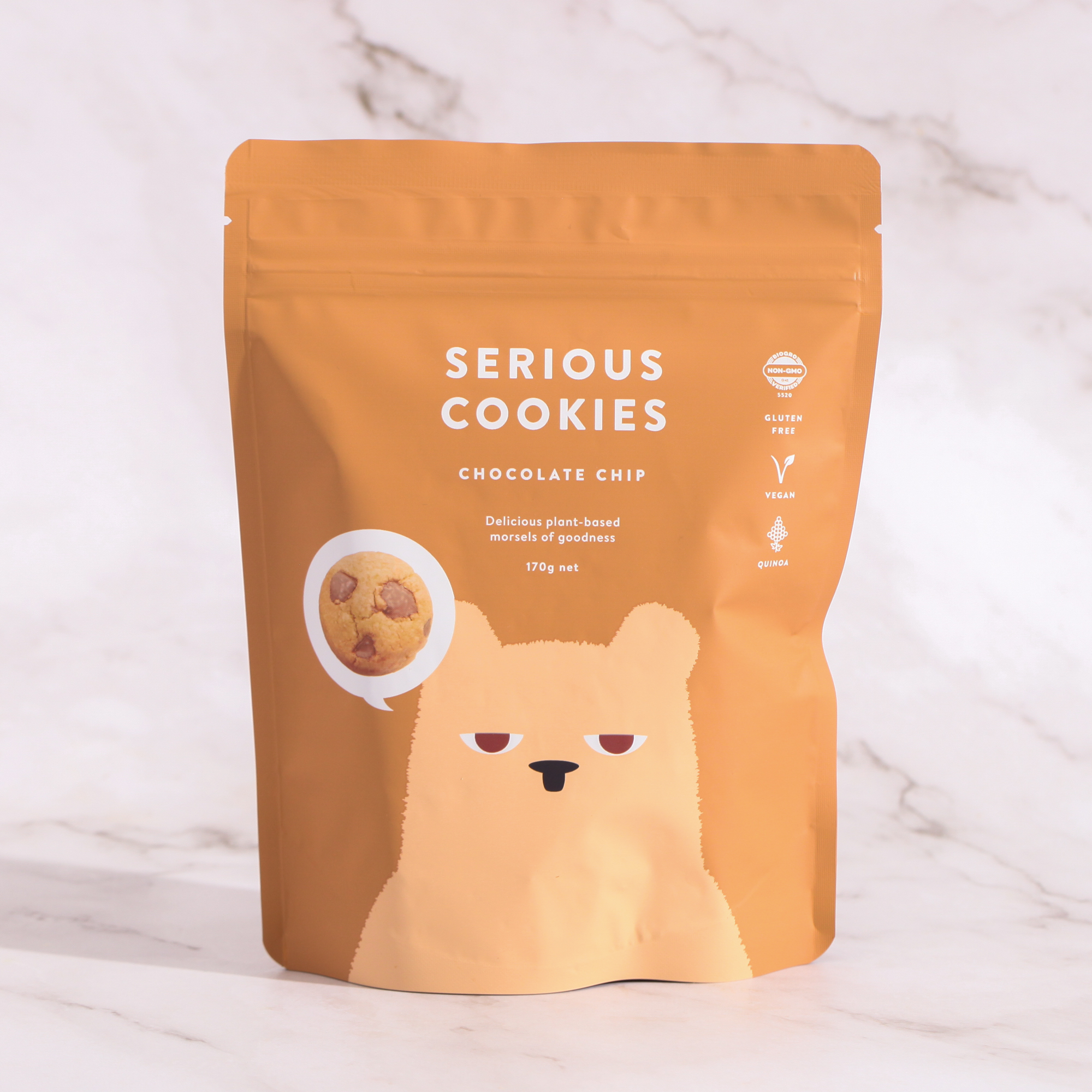 Organic Chocolate Chip Cookies - Serious Food Co