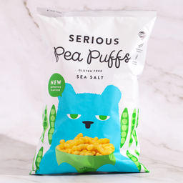 Organic Pea Puffs, Sea Salt - Serious Food Co
