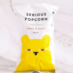 Organic Popcorn, Sweet & Salty - Serious Food Co