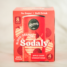Remedy Sodaly Blood Orange (4x250ml)