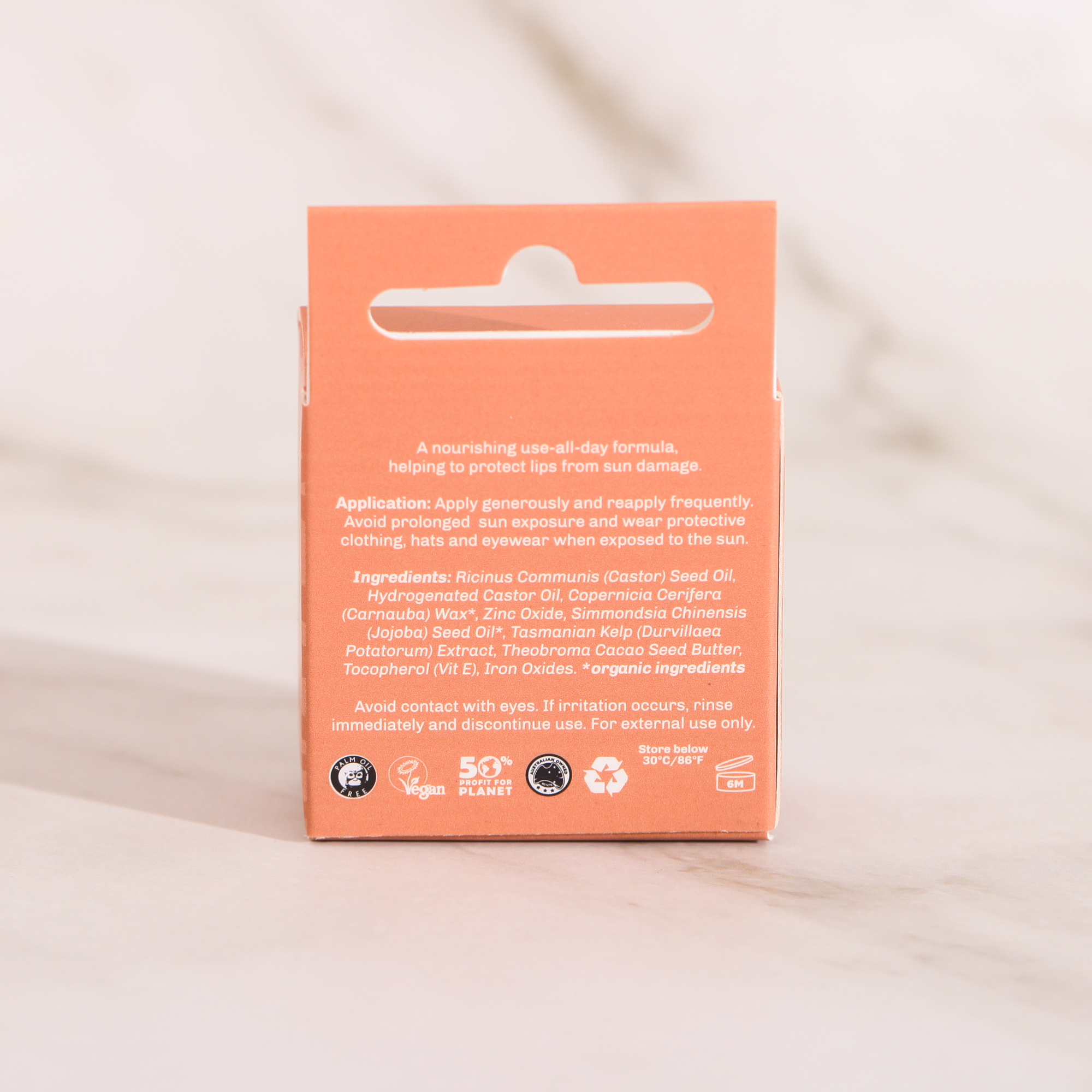 Lip Zinc SPF15 - Cacao Tint - SunButter