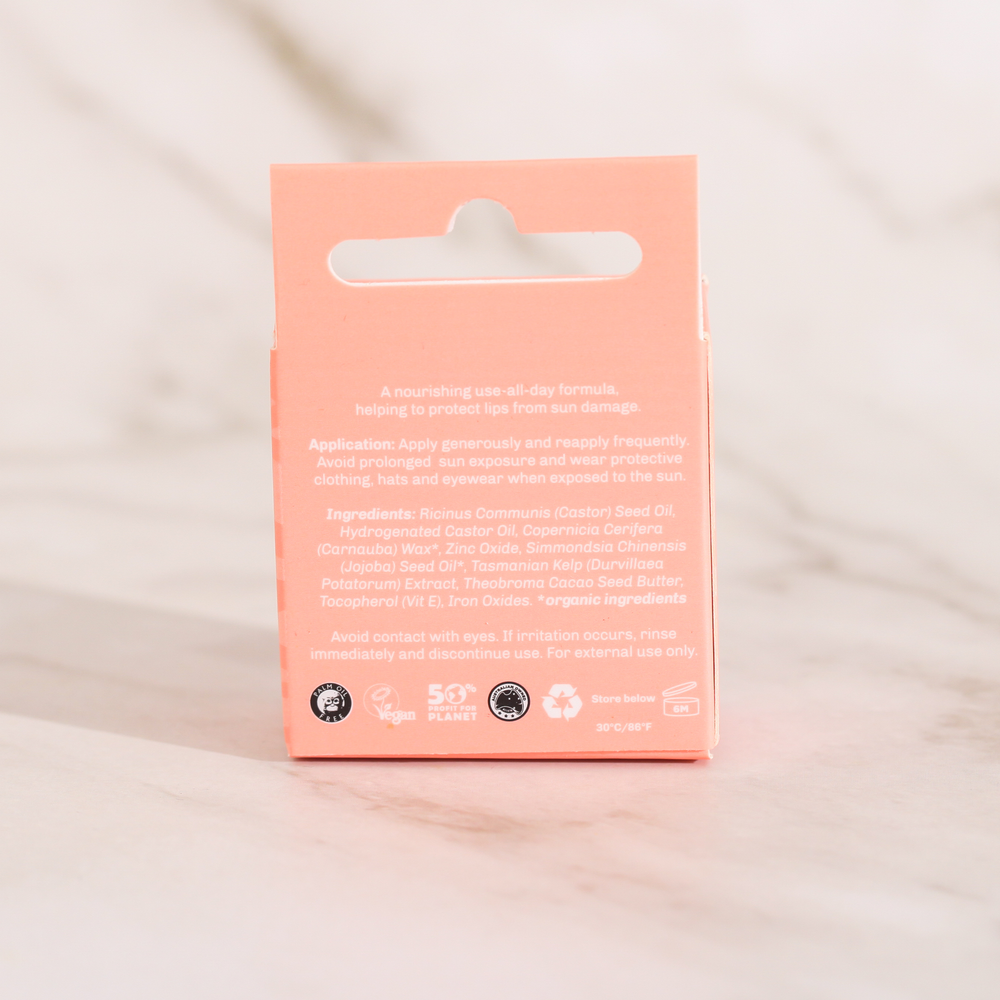 Lip Zinc SPF15 - Protea Tint - SunButter