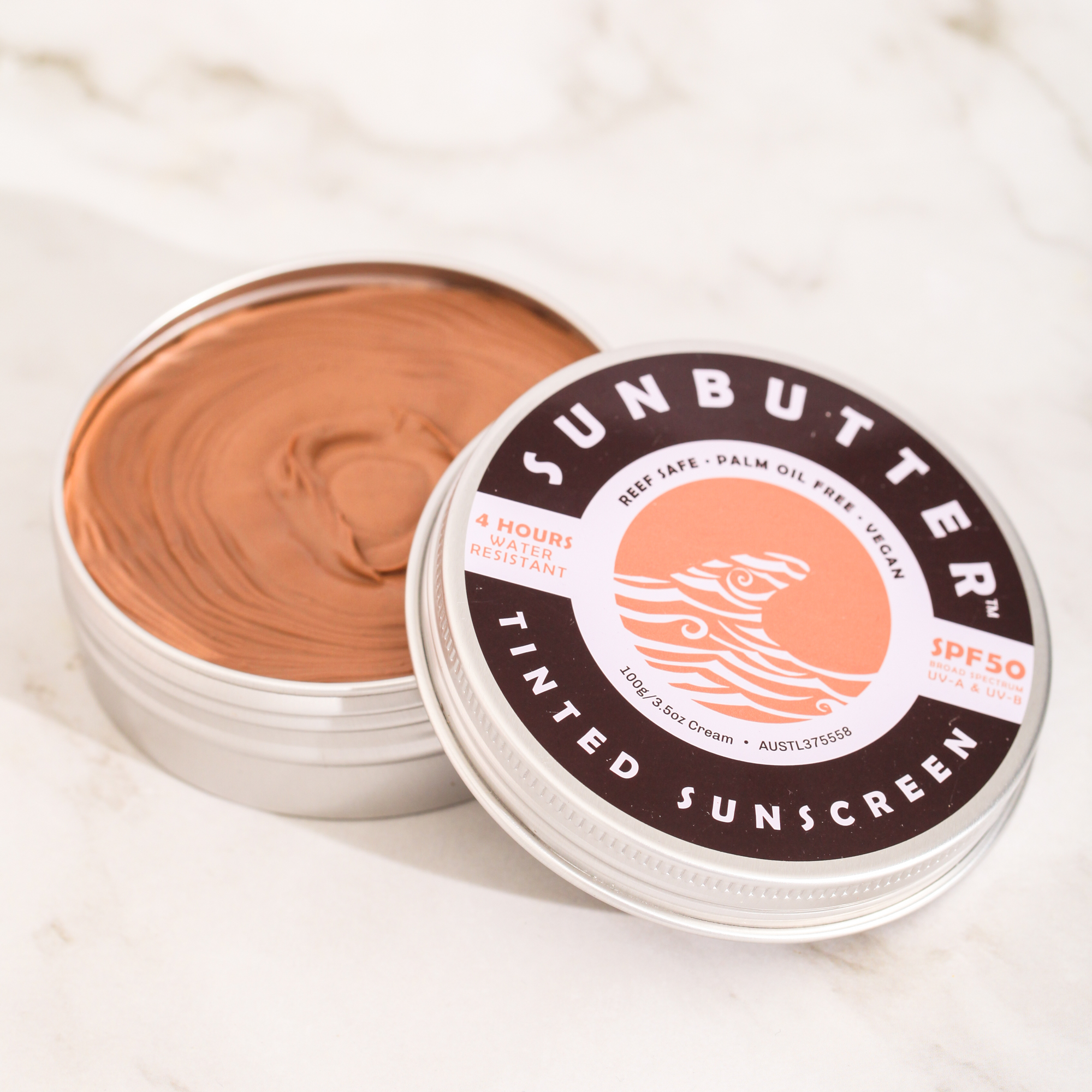 Tinted SPF50 Zinc Sunscreen - SunButter