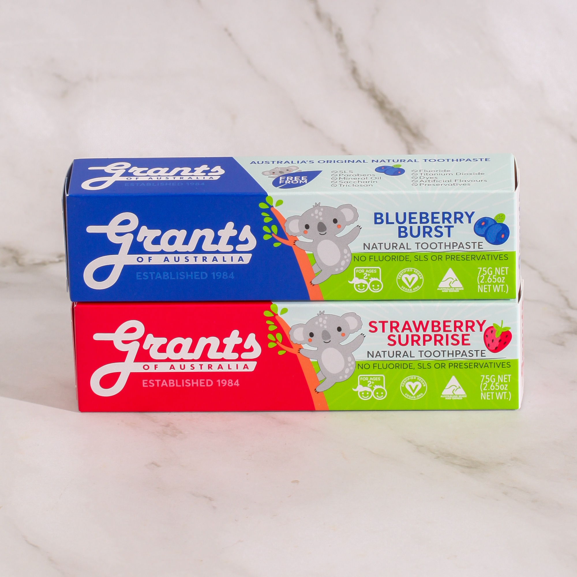 Grants of Australia - Kids Toothpaste Blueberry Burst