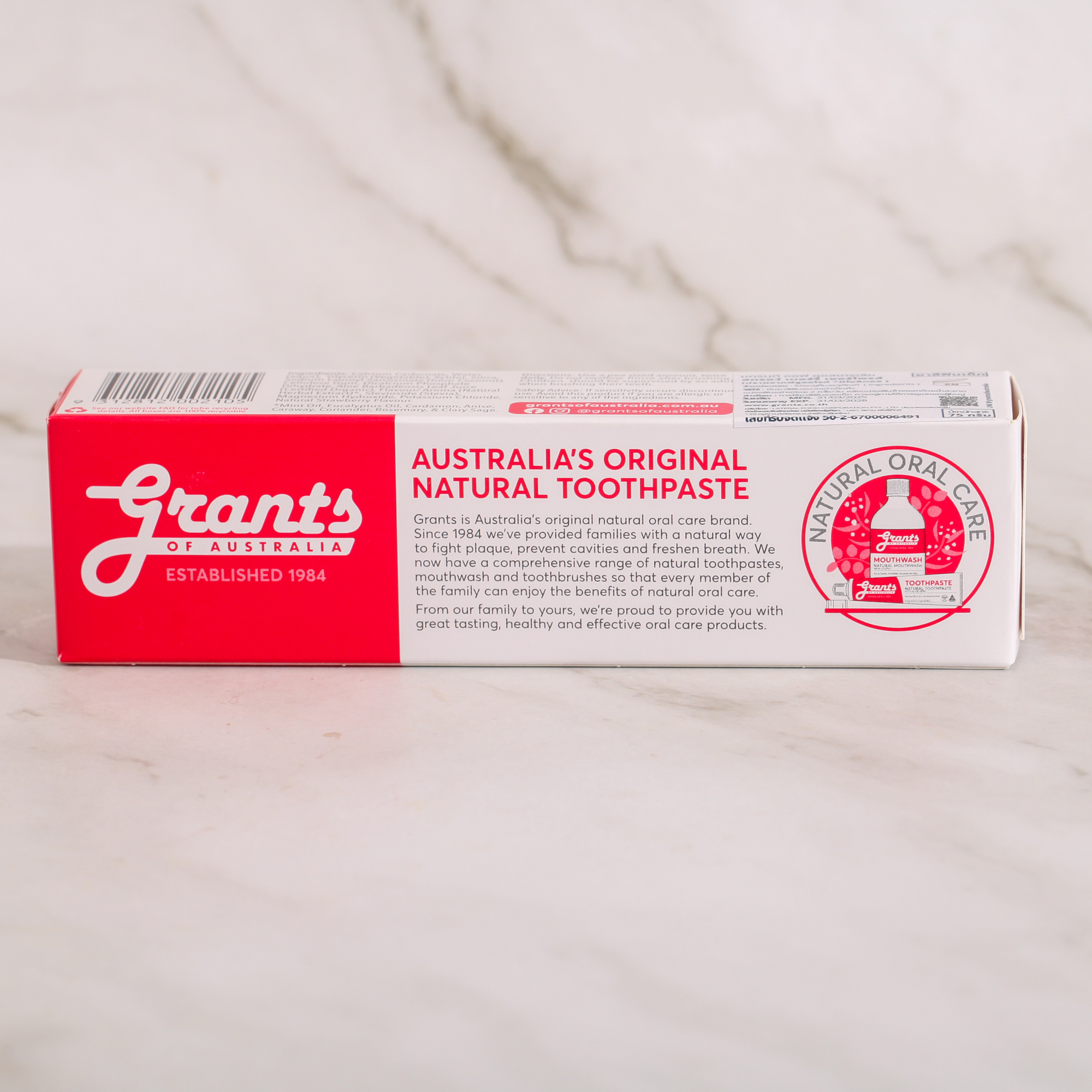 Grants of Australia - Kids Toothpaste Strawberry Surprise