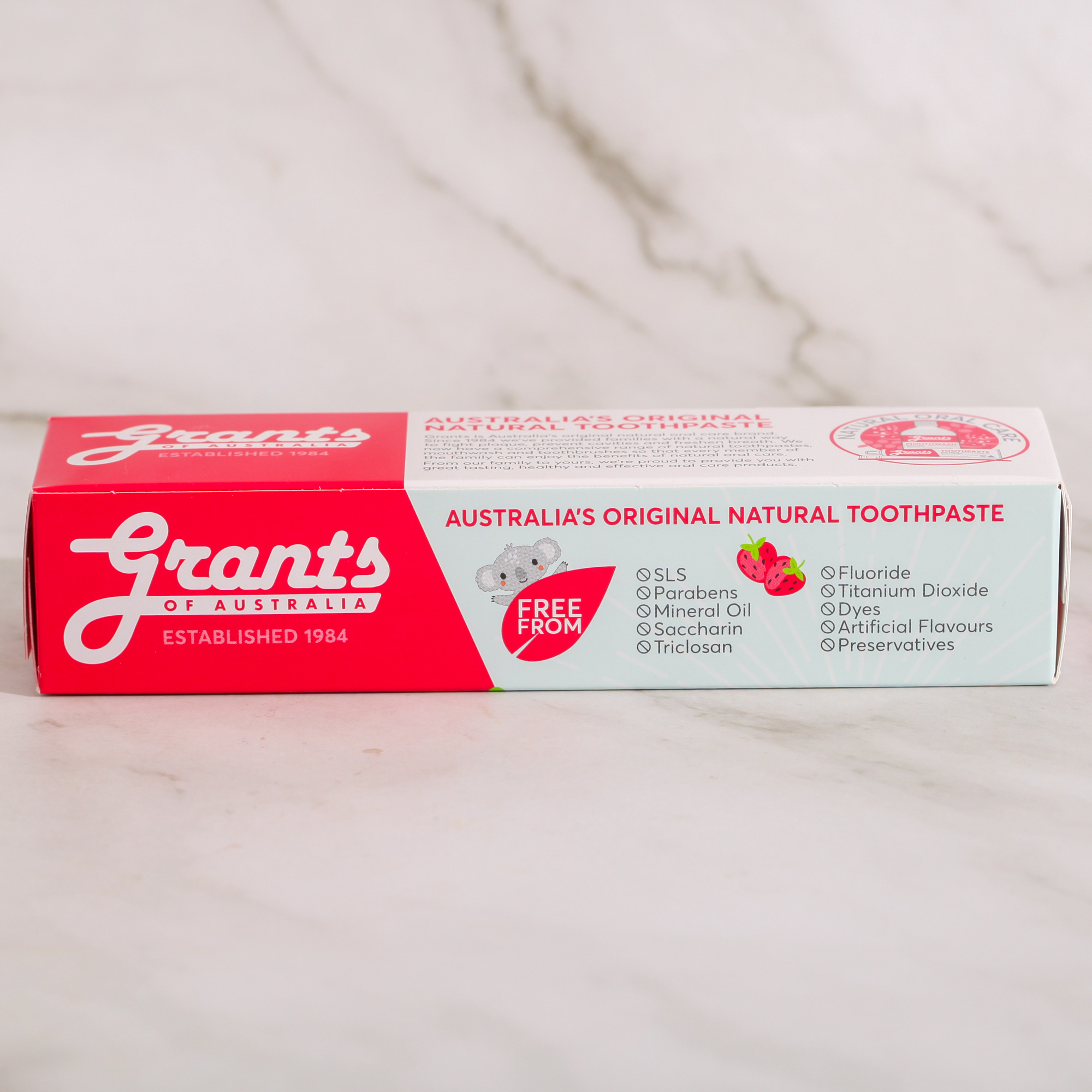Grants of Australia - Kids Toothpaste Strawberry Surprise