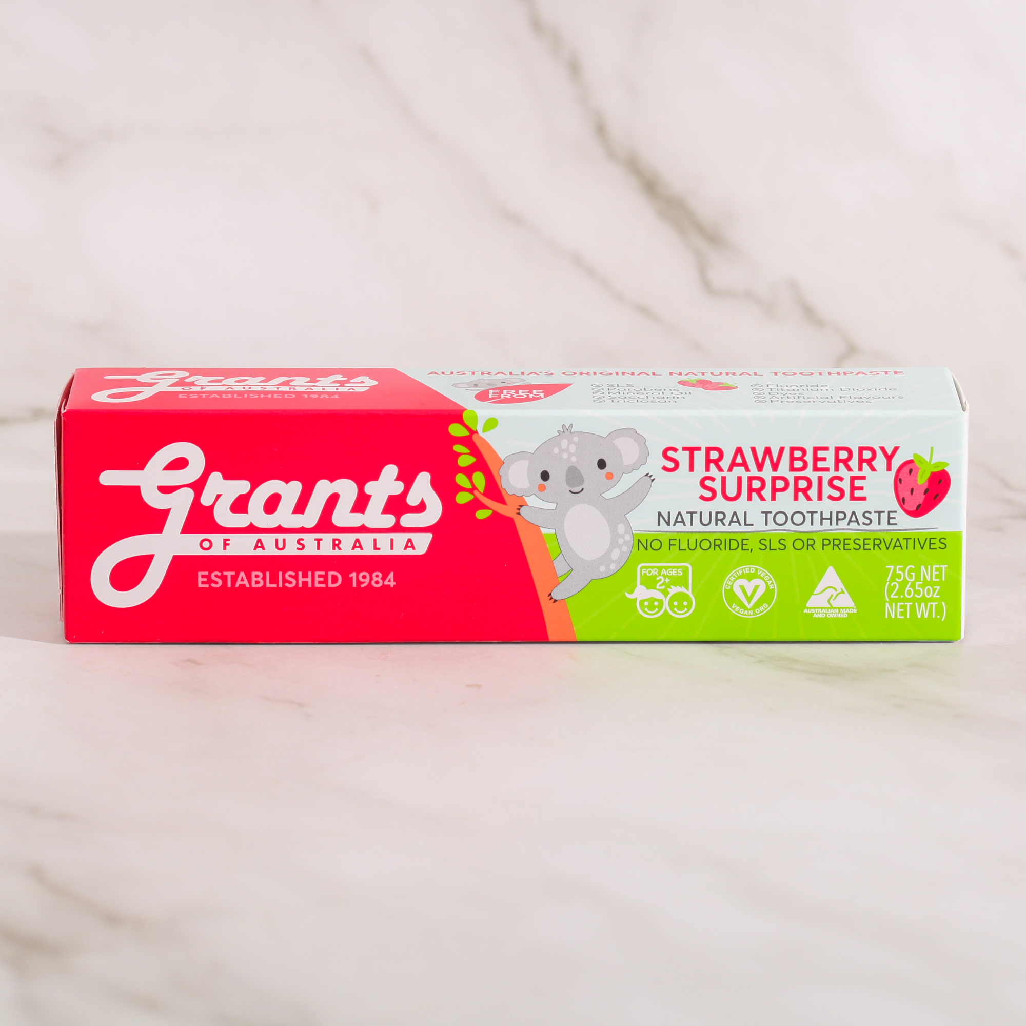 Grants of Australia - Kids Toothpaste Strawberry Surprise