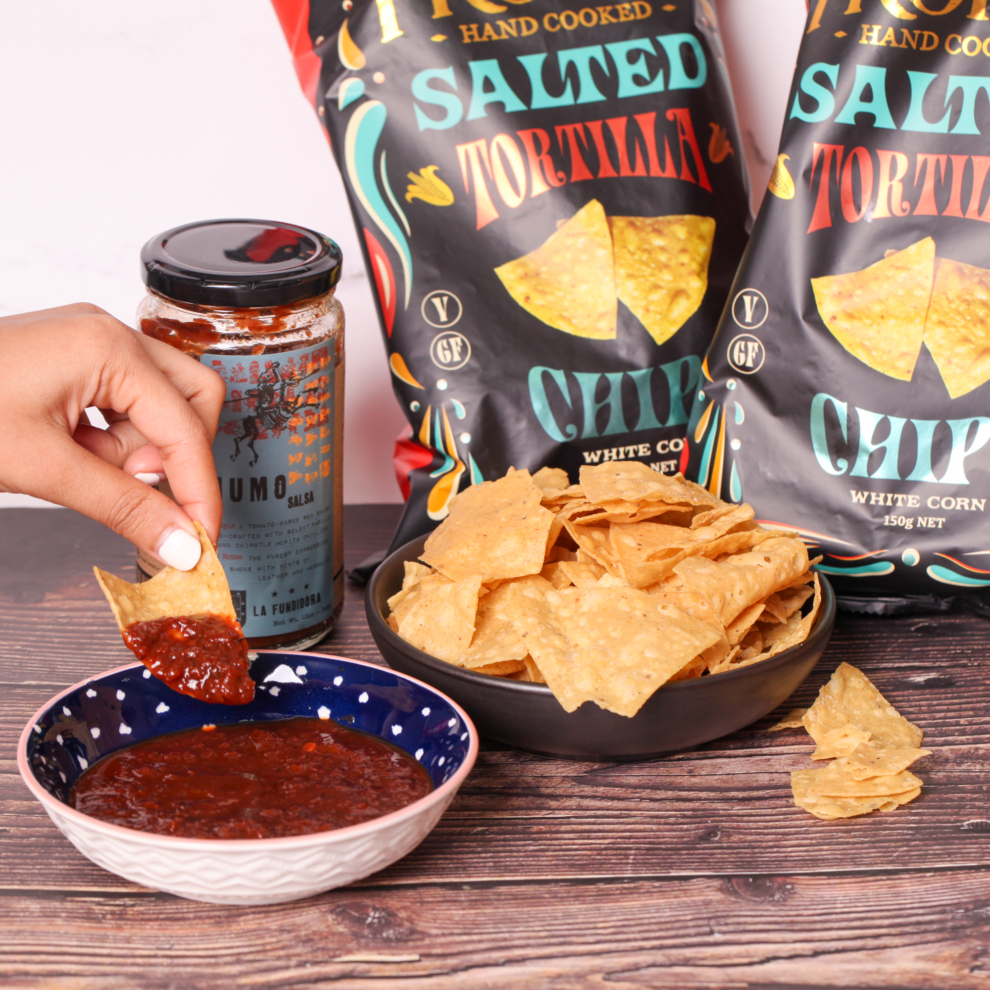 Salted tortilla chips - Proper Crisps