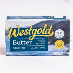 Grass-fed salted butter by Westgold 250g