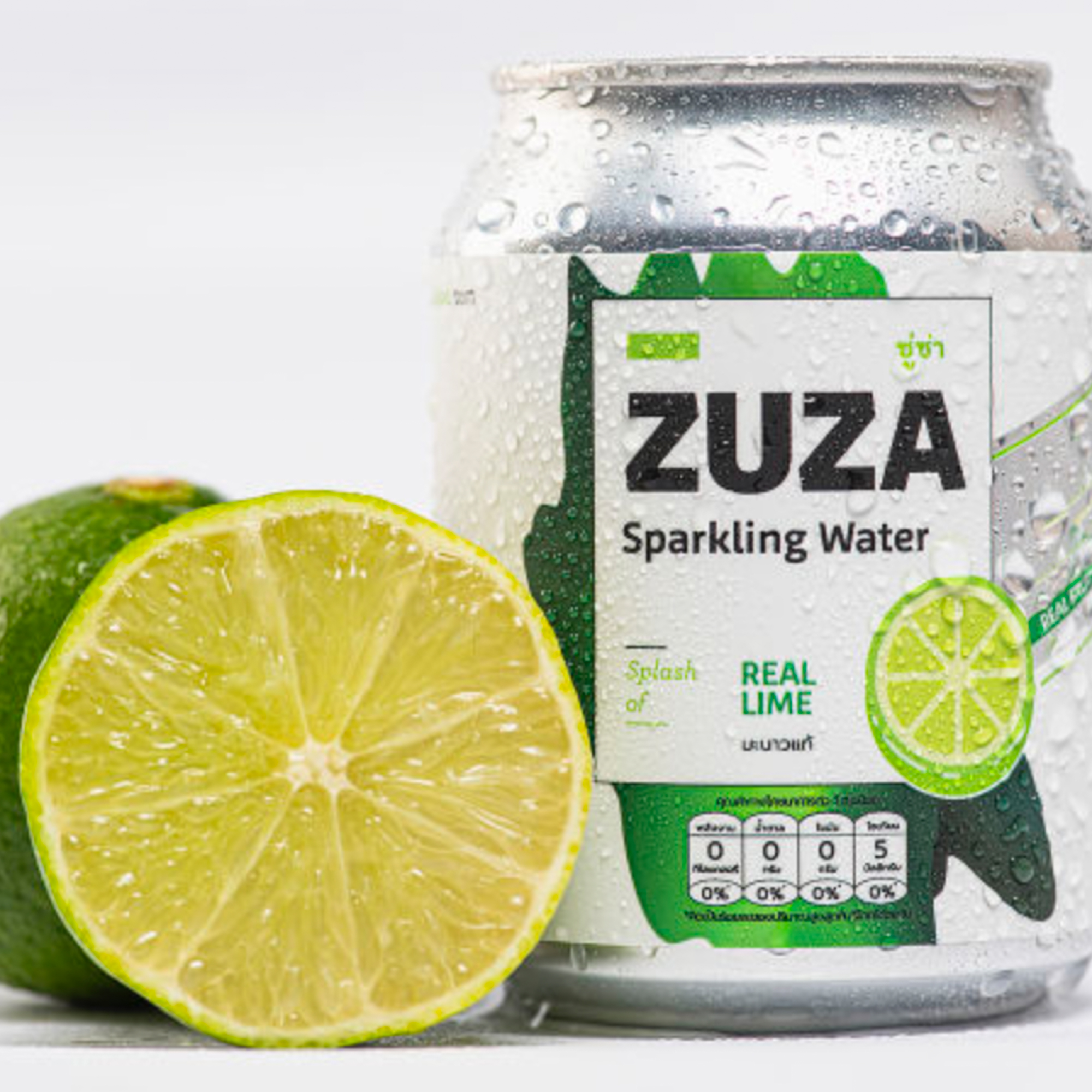 ZUZA Lime Sparking Water