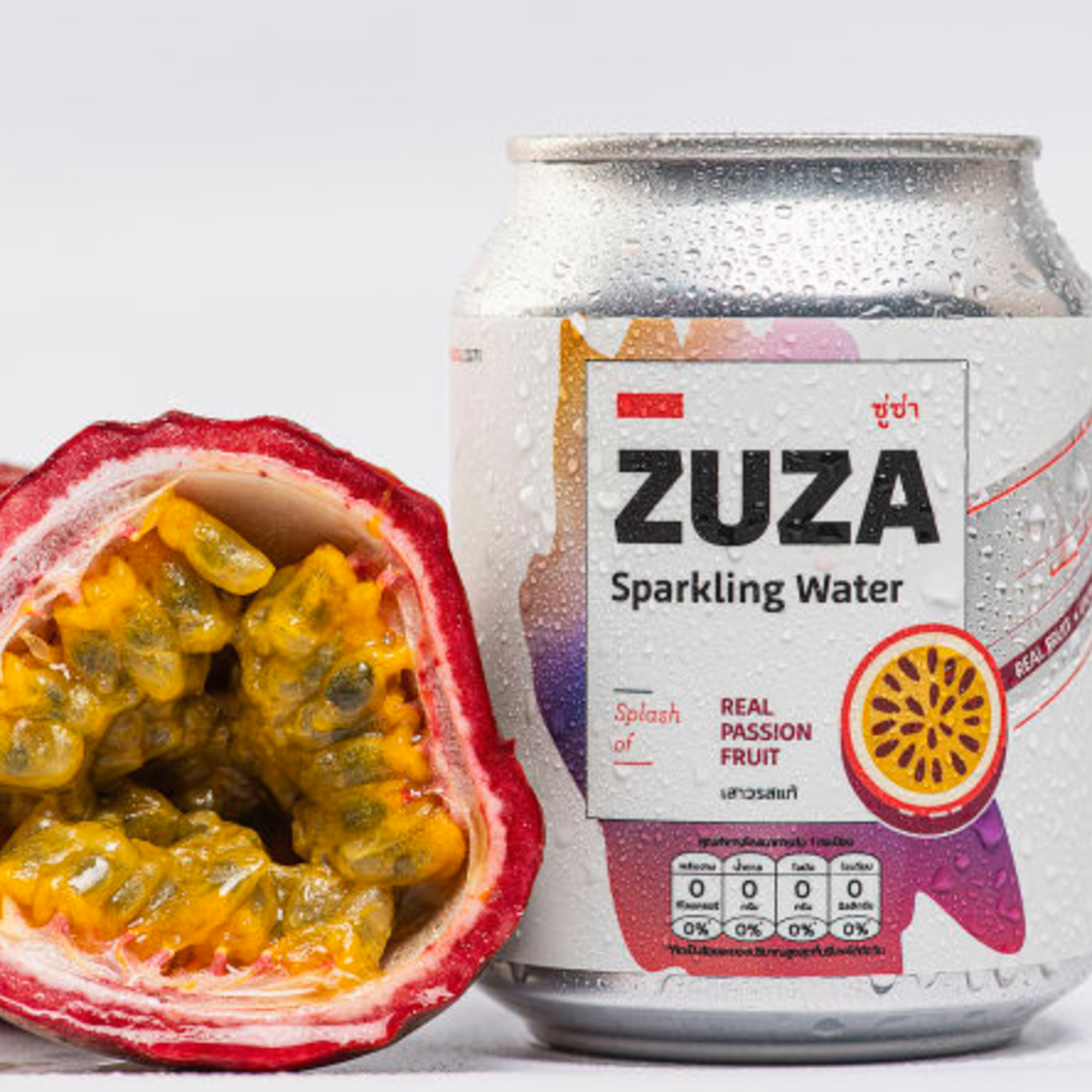 ZUZA Passion Fruit Sparking Water x 12