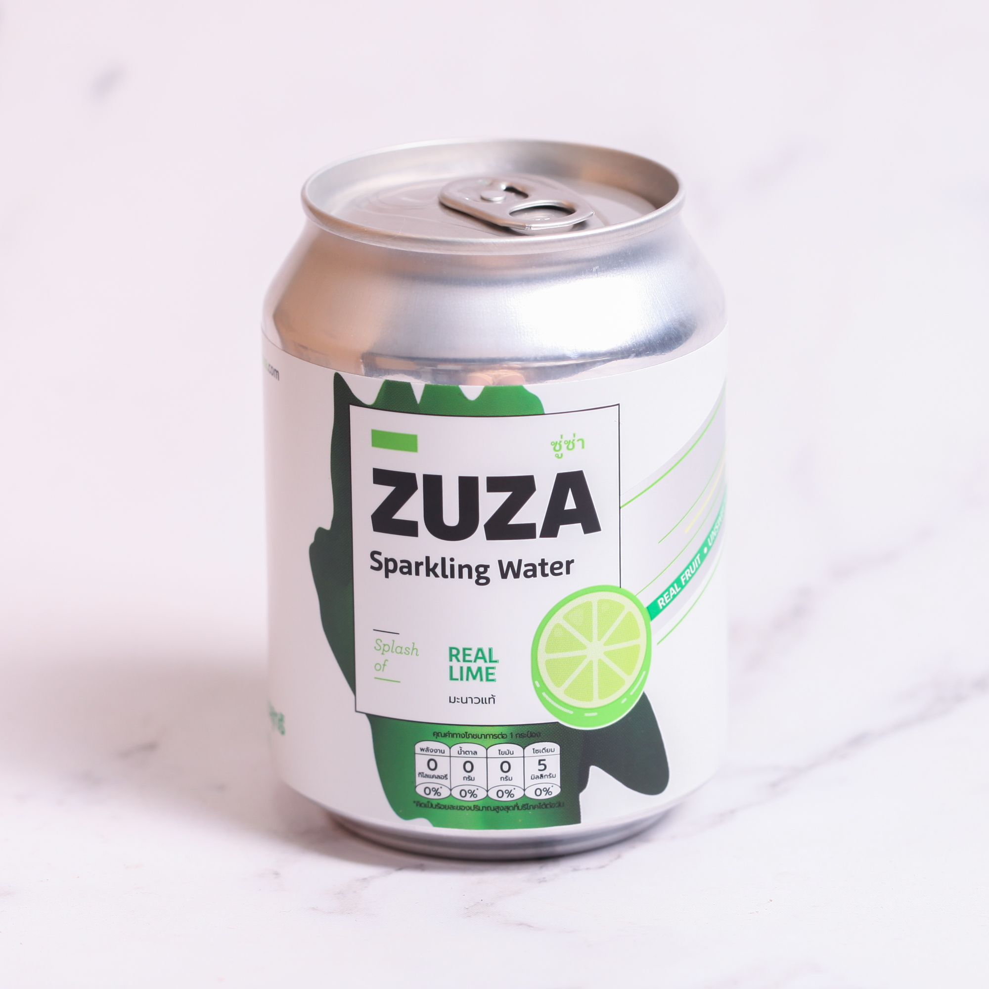 ZUZA Lime Sparking Water x 12